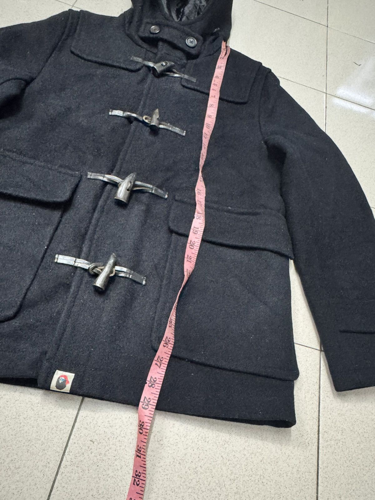 Bape A BATHING APE BAPE DUFFLE COAT JACKET Size US L / EU 52-54 / 3 - 6 Thumbnail