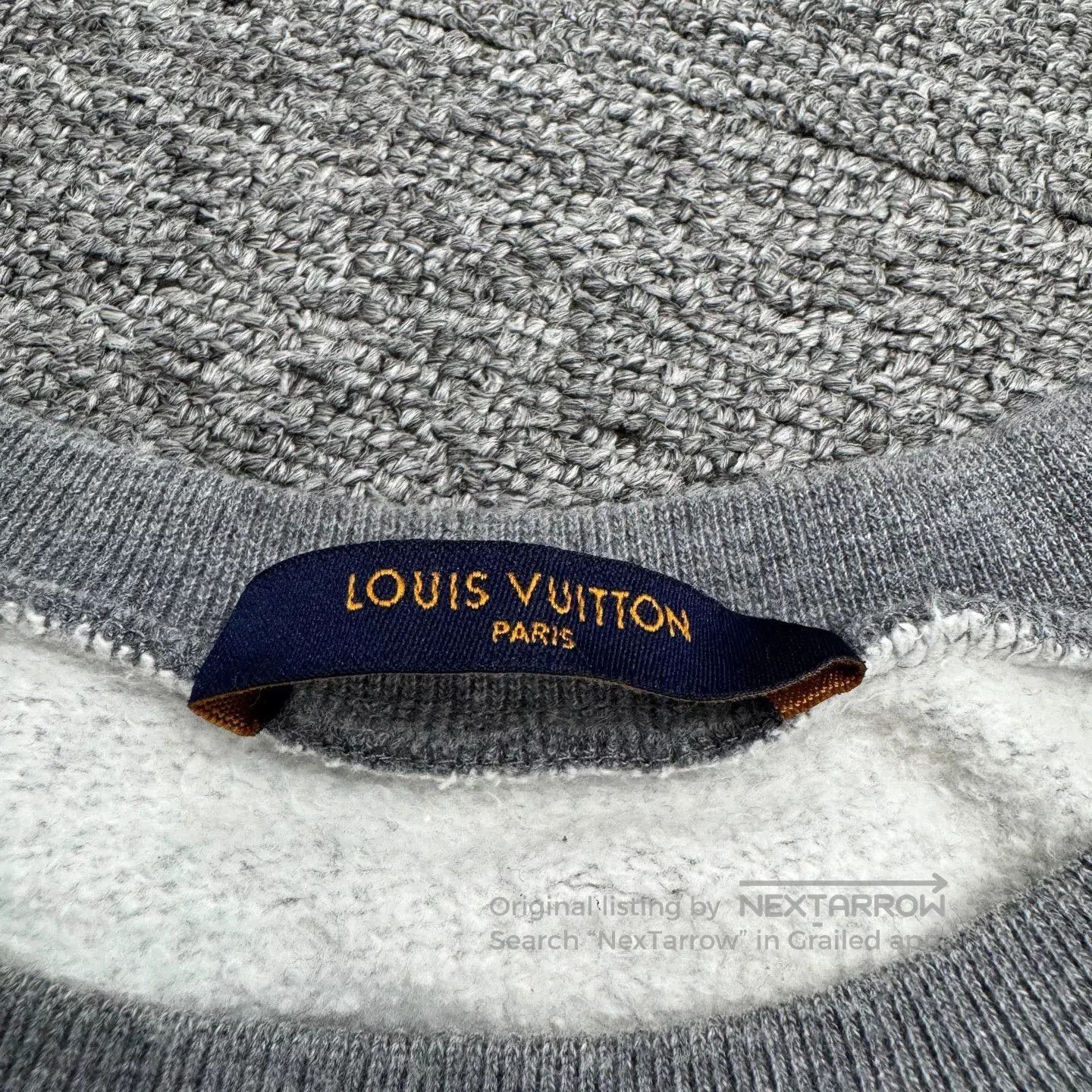 Louis Vuitton Louis Vuitton Nigo Letter Print Sweatshirt. Size US S / EU 44-46 / 1 - 2 Thumbnail