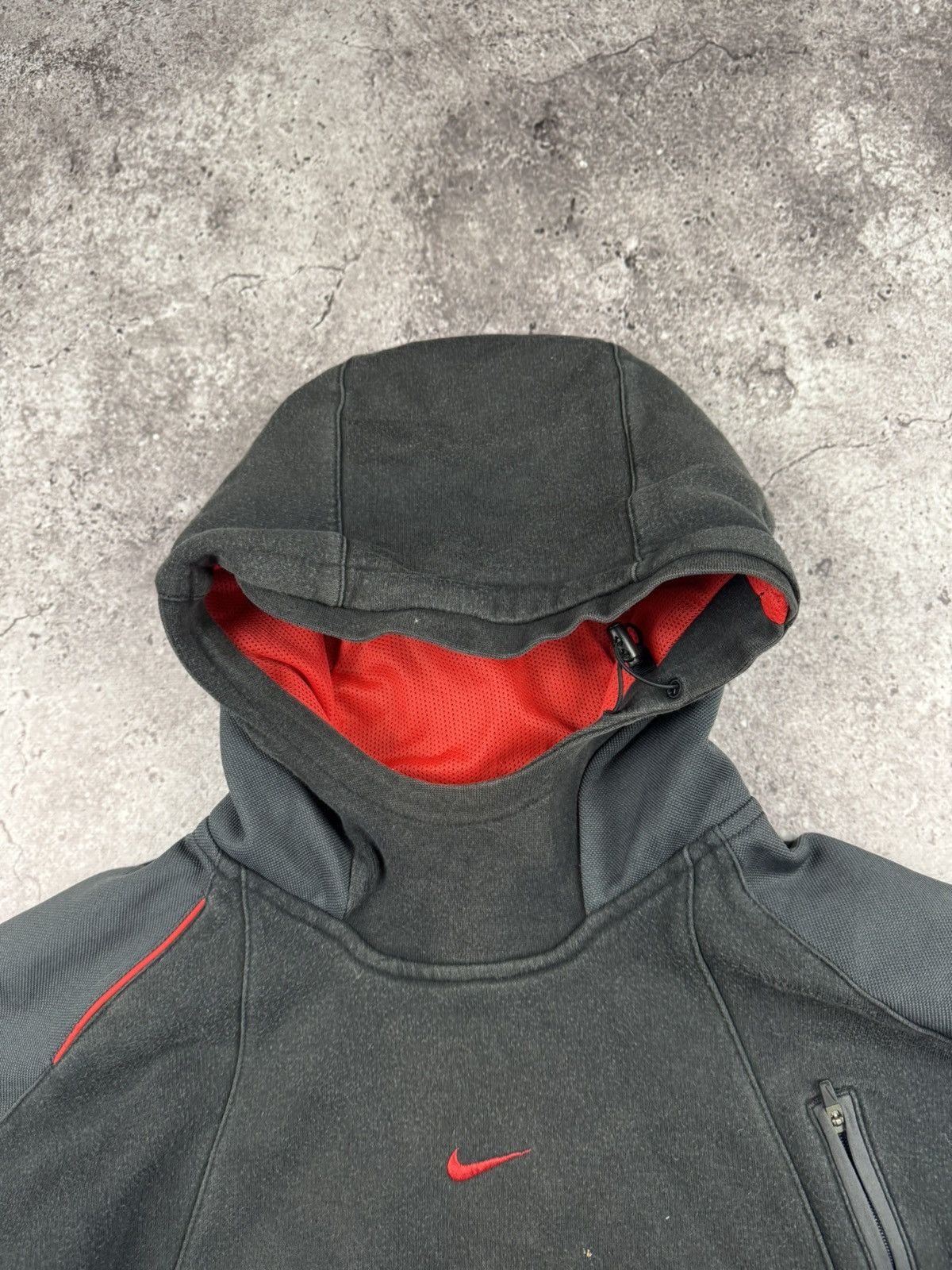 Nike Vintage Nike Center Swoosh Faded Hoodie Y2K USA Size US M / EU 48-50 / 2 - 6 Thumbnail