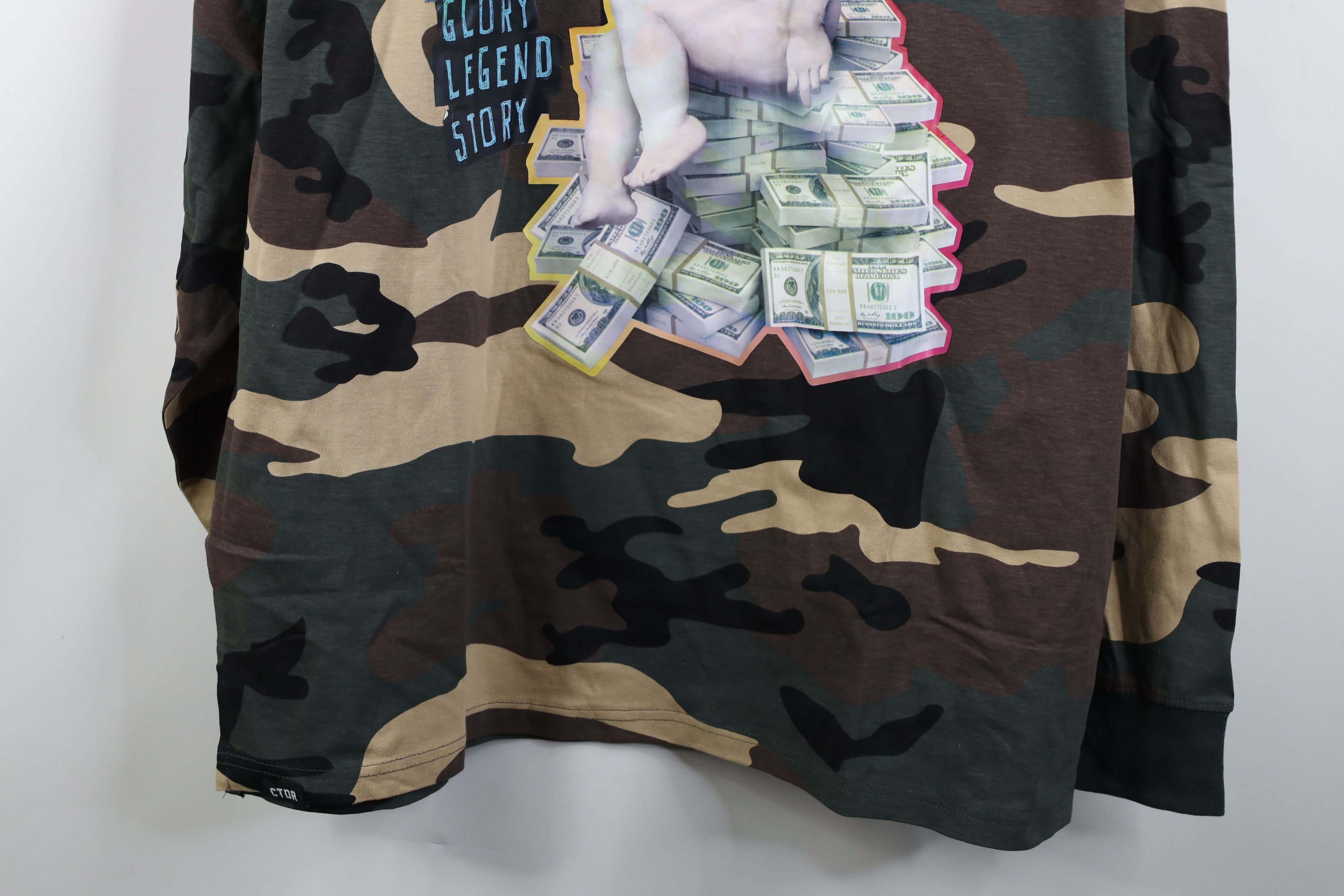 Vintage Deadstock Vintage Y2K Streetwear Angel Long Sleeve T-Shirt Size US XXL / EU 58 / 5 - 3 Thumbnail