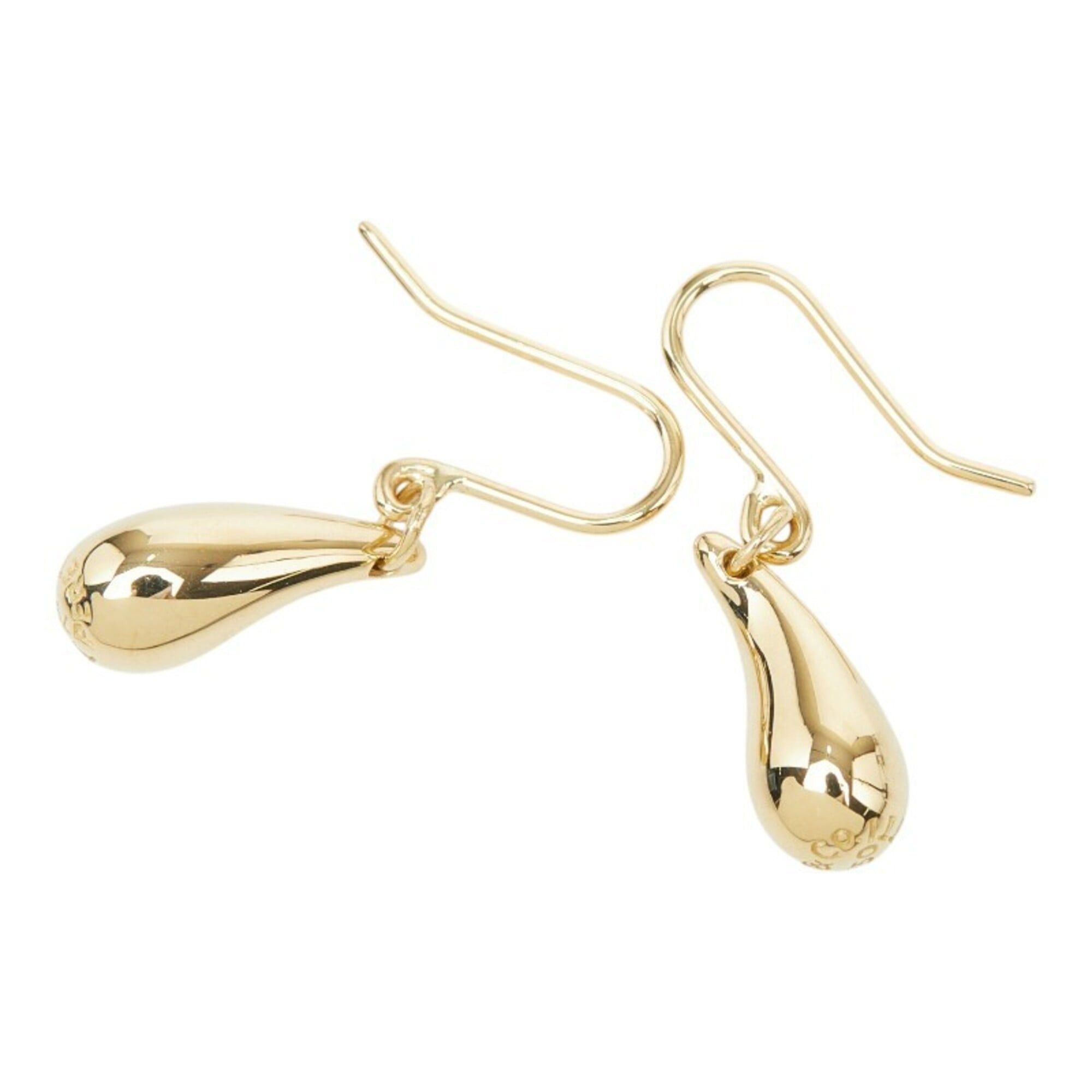 Tiffany & Co. Tiffany & Co. Elsa Peretti Teardrop Hook Earrings, 18K Yellow Gold (750), Women's. Size ONE SIZE - 1 Thumbnail
