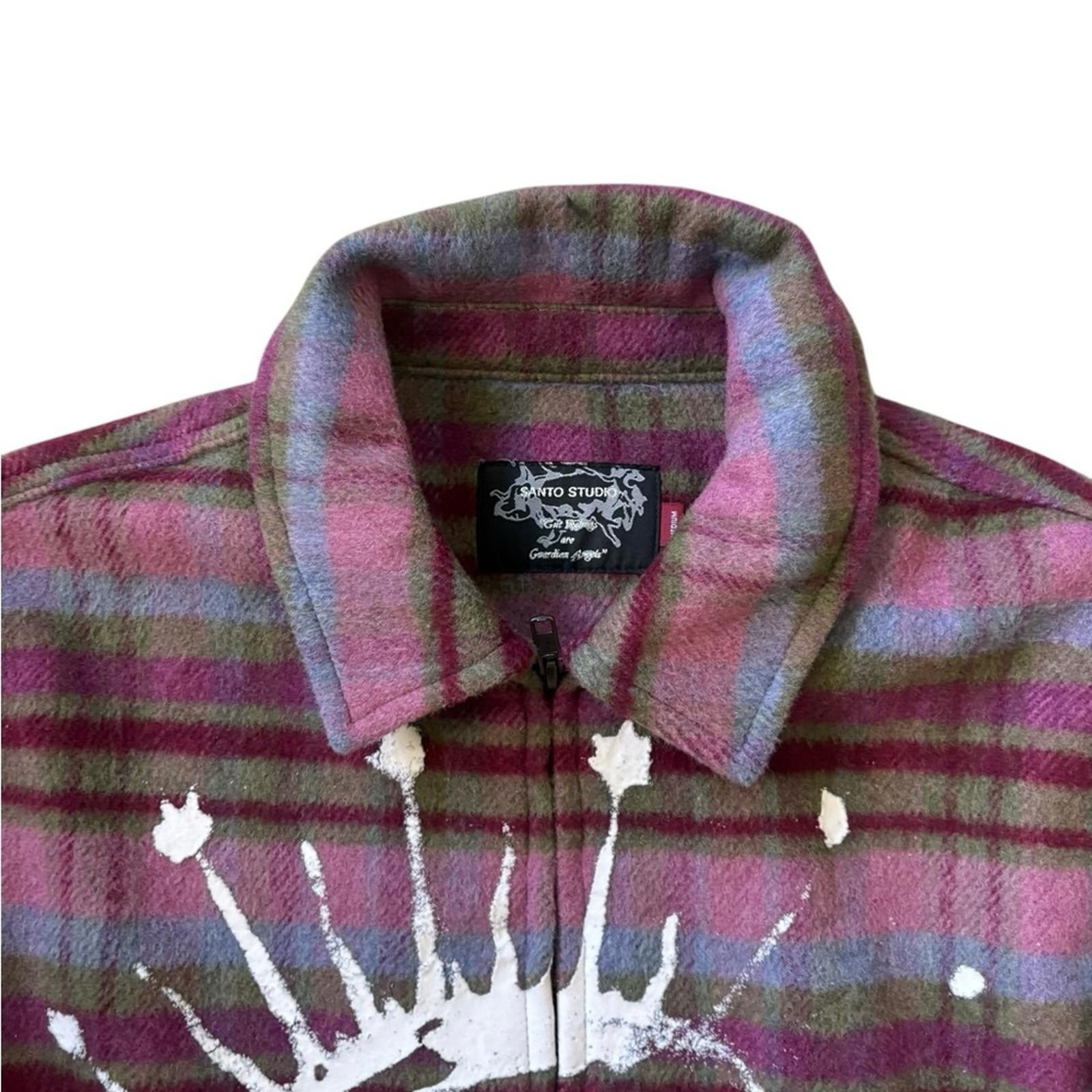 Other Santo Studio Gut Feelings are Guardian Angels Plaid Jacket Size US M / EU 48-50 / 2 - 3 Thumbnail