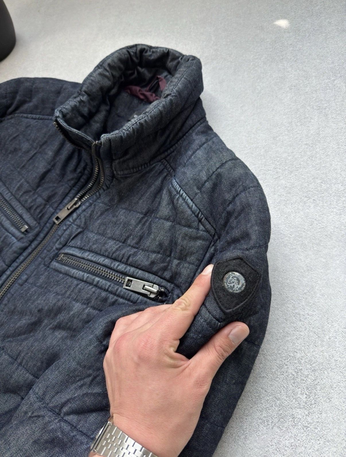 Diesel Vintage Diesel 3M Thinsulate insulation Denim Jacket Men Size US M / EU 48-50 / 2 - 3 Thumbnail