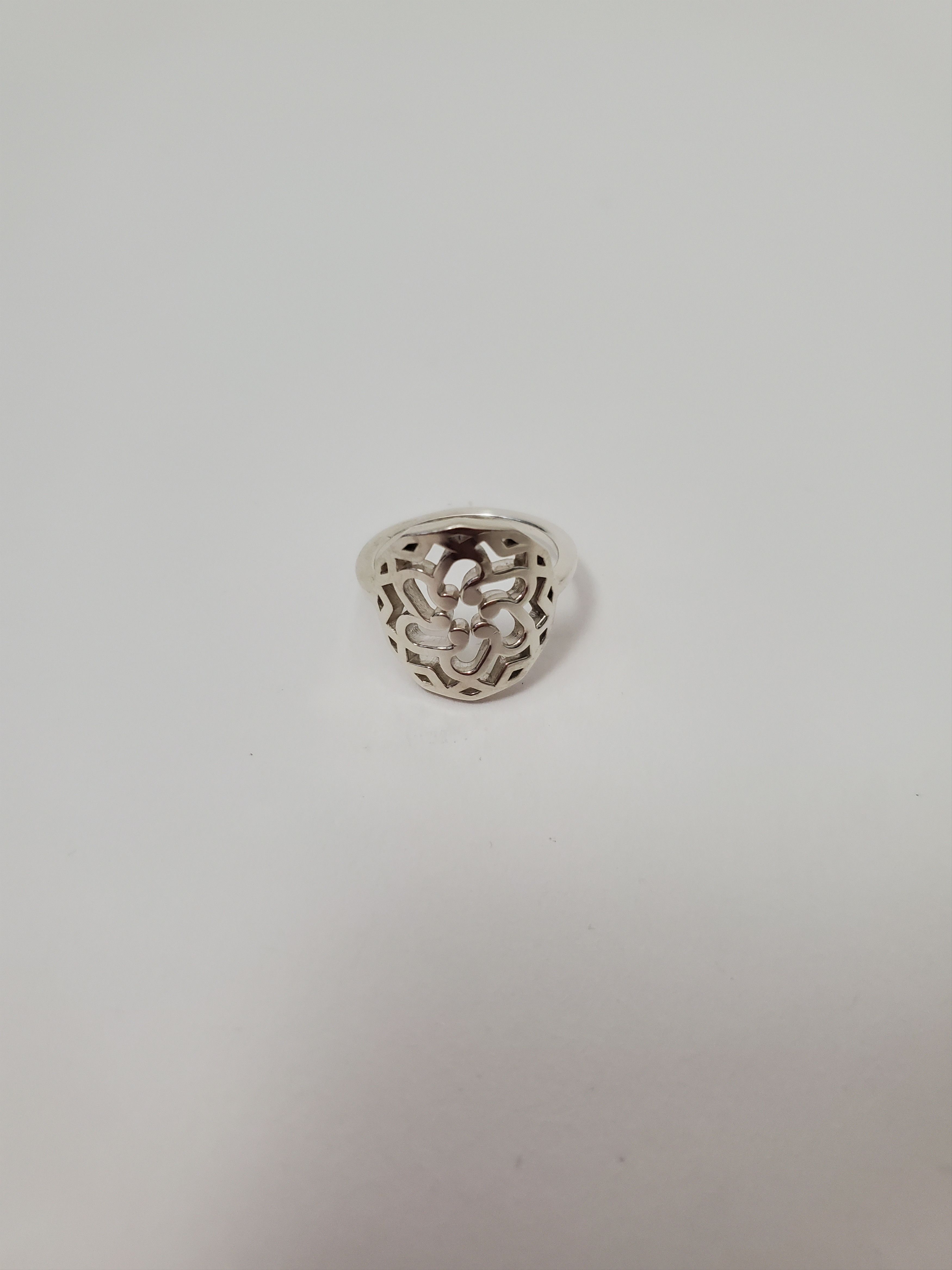 Designer Capablanca Sterling Silver Geometric Ring New in Box Size 6 Size ONE SIZE - 2 Thumbnail