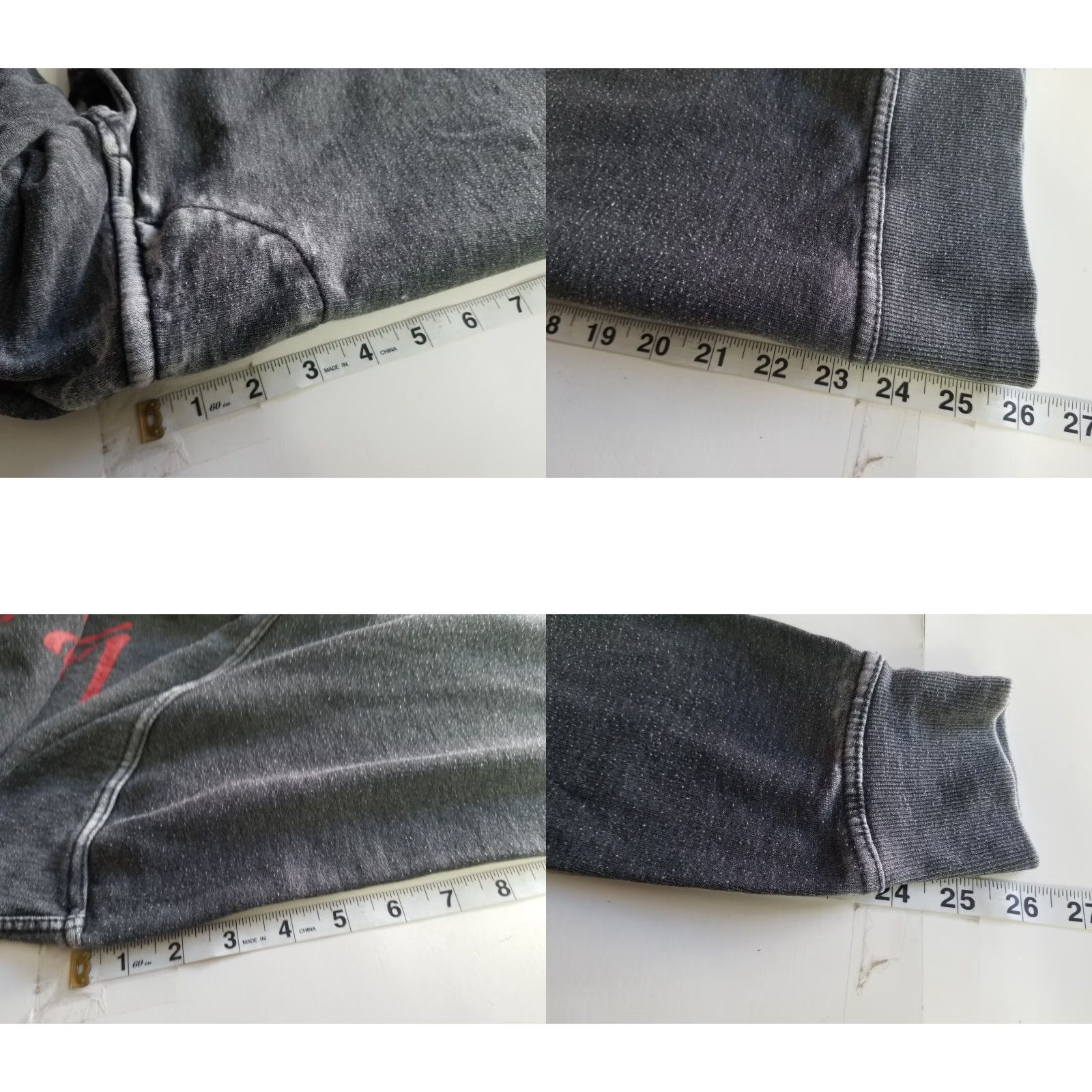 Lucky Brand Lucky Brand Hoodie Men Size L Pullover Gray Red Drawstring Los Angeles Classic All Seasons Size US L / EU 52-54 / 3 - 8 Thumbnail