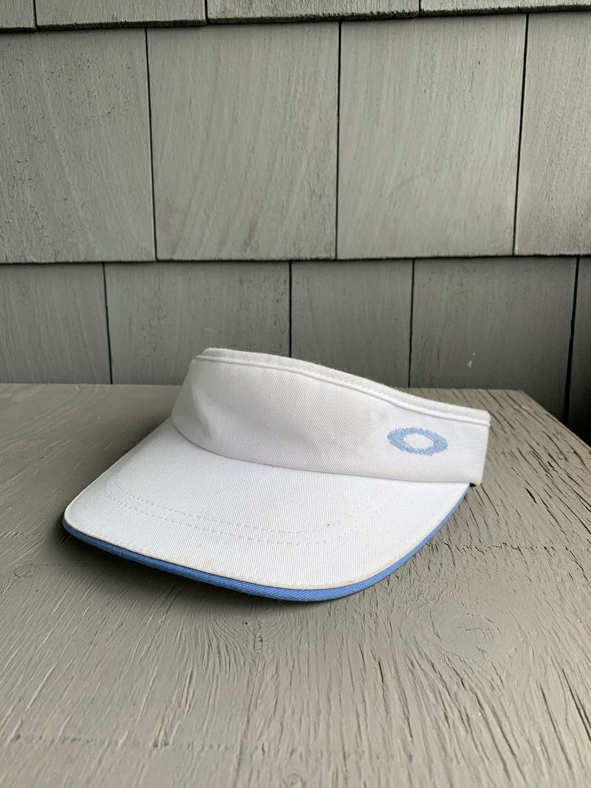Oakley × Vintage 2000s Vintage Oakley Software Visor Y2K Skull Crossbone $ Size ONE SIZE - 3 Thumbnail