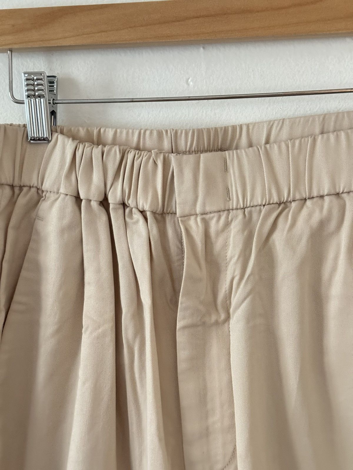 Cos COS beige wide-leg trousers Size US 30 / EU 46 - 2 Thumbnail