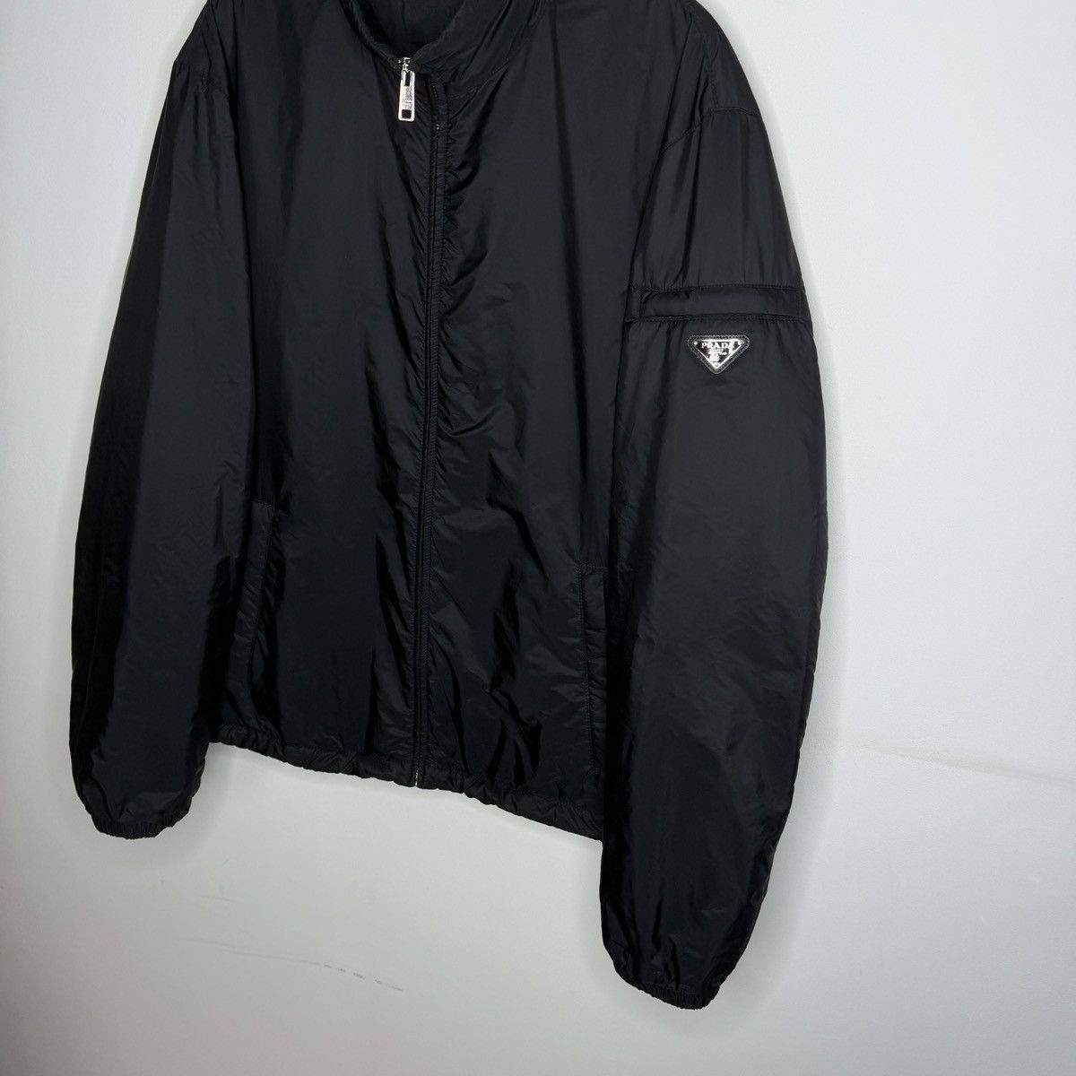 Prada Prada Milano Jacket Re-Nylon Archive Black RARE Size US XL / EU 56 / 4 - 2 Thumbnail