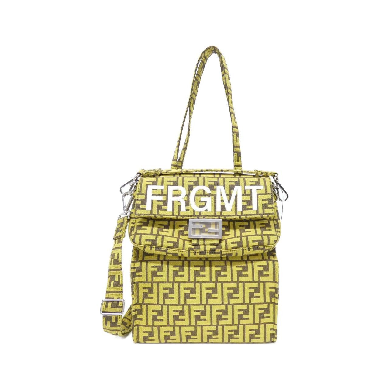 Fendi Fendi Fendi Baguette Foldable Canvas Bag Textile Shoulder Bag 8BH418AR1Y DUTY FREE for USA Size ONE SIZE - 1 Thumbnail