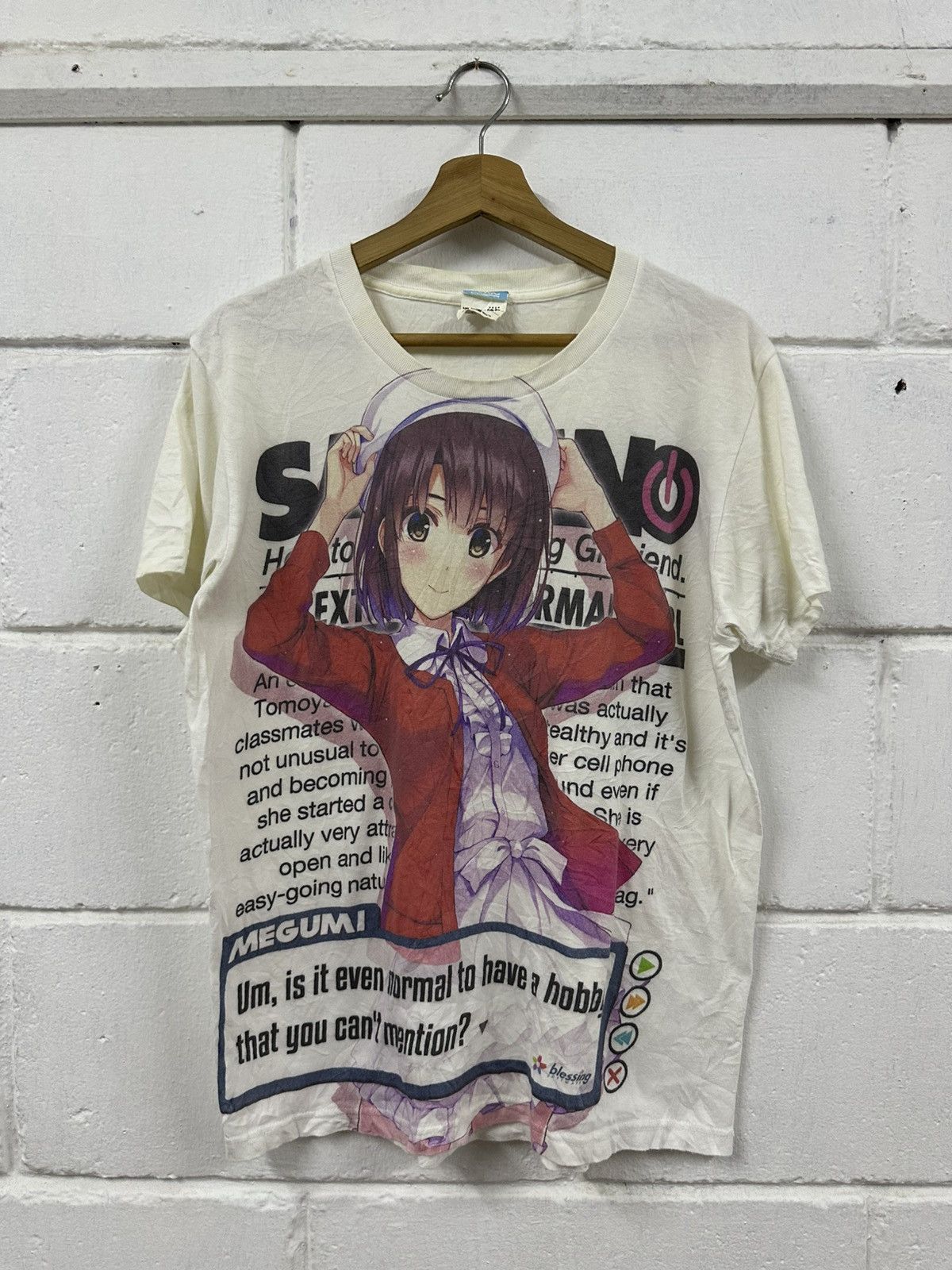 Anime Cospa x Anime Saekano Megumi Katou Character T-Shirt Size US M / EU 48-50 / 2 - 11 Thumbnail