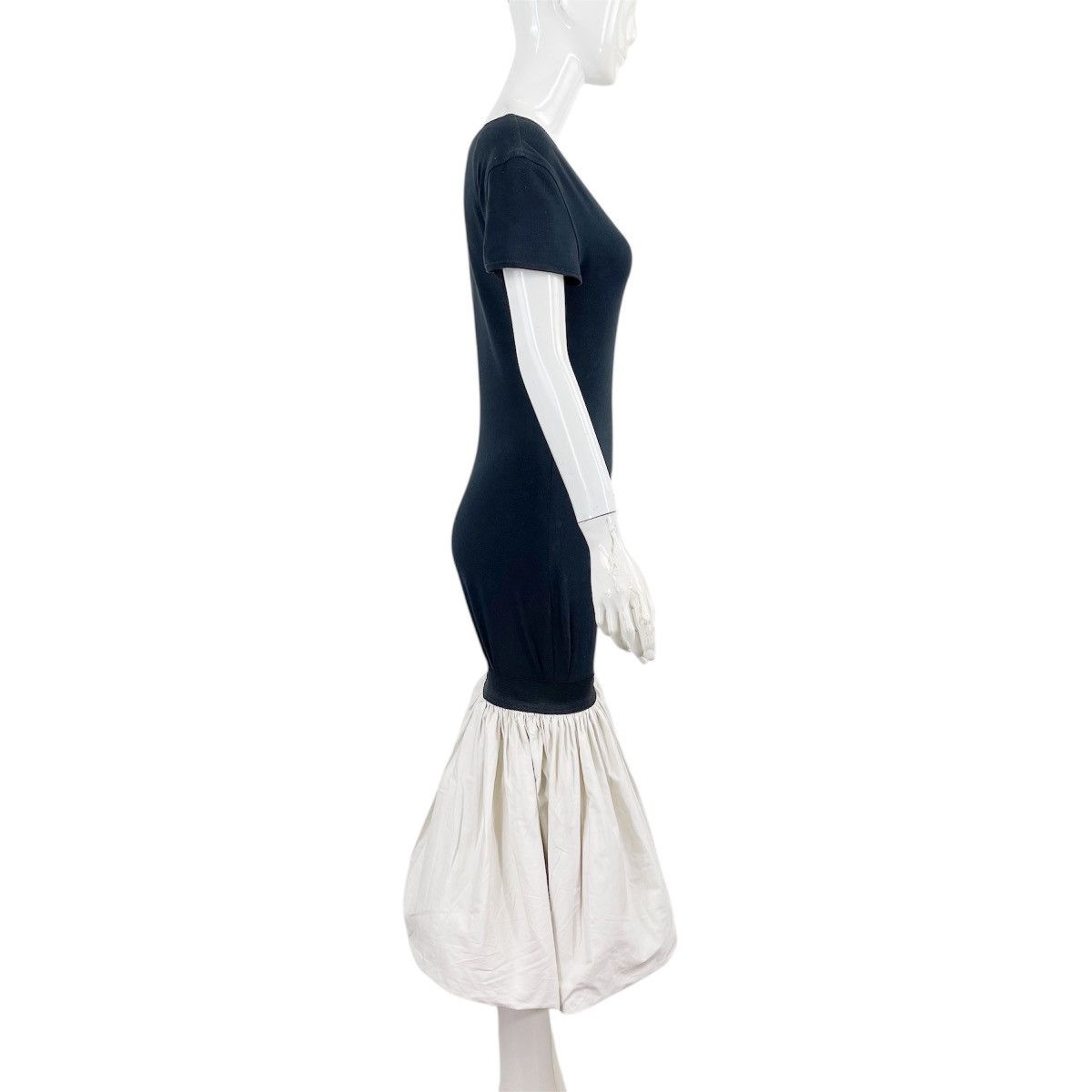 Jean Paul Gaultier S/S 1995 Ruffled Cocktails Dress Size M / US 6-8 / IT 42-44 - 2 Thumbnail