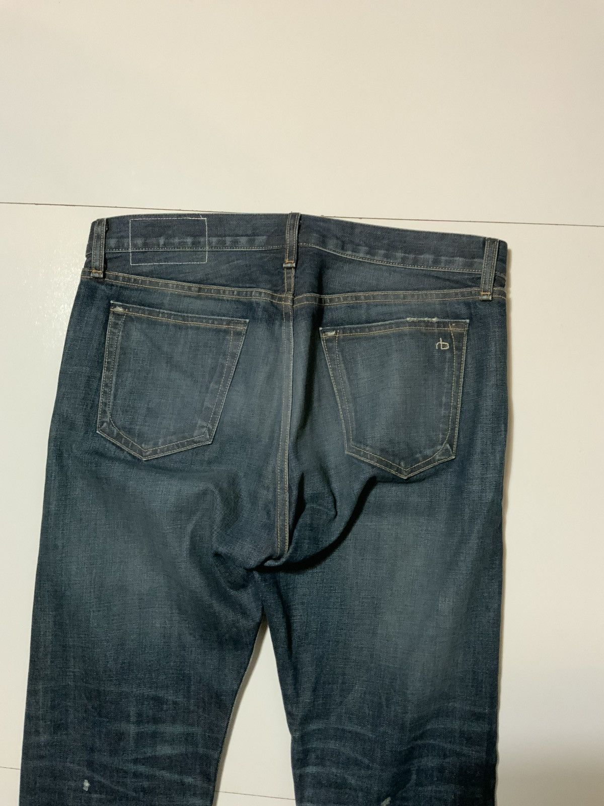 Rag & Bone $295 Rag & Bone Standard Issue Fit 2 Zeitgeist Denim Jeans Size US 32 / EU 48 - 11 Thumbnail