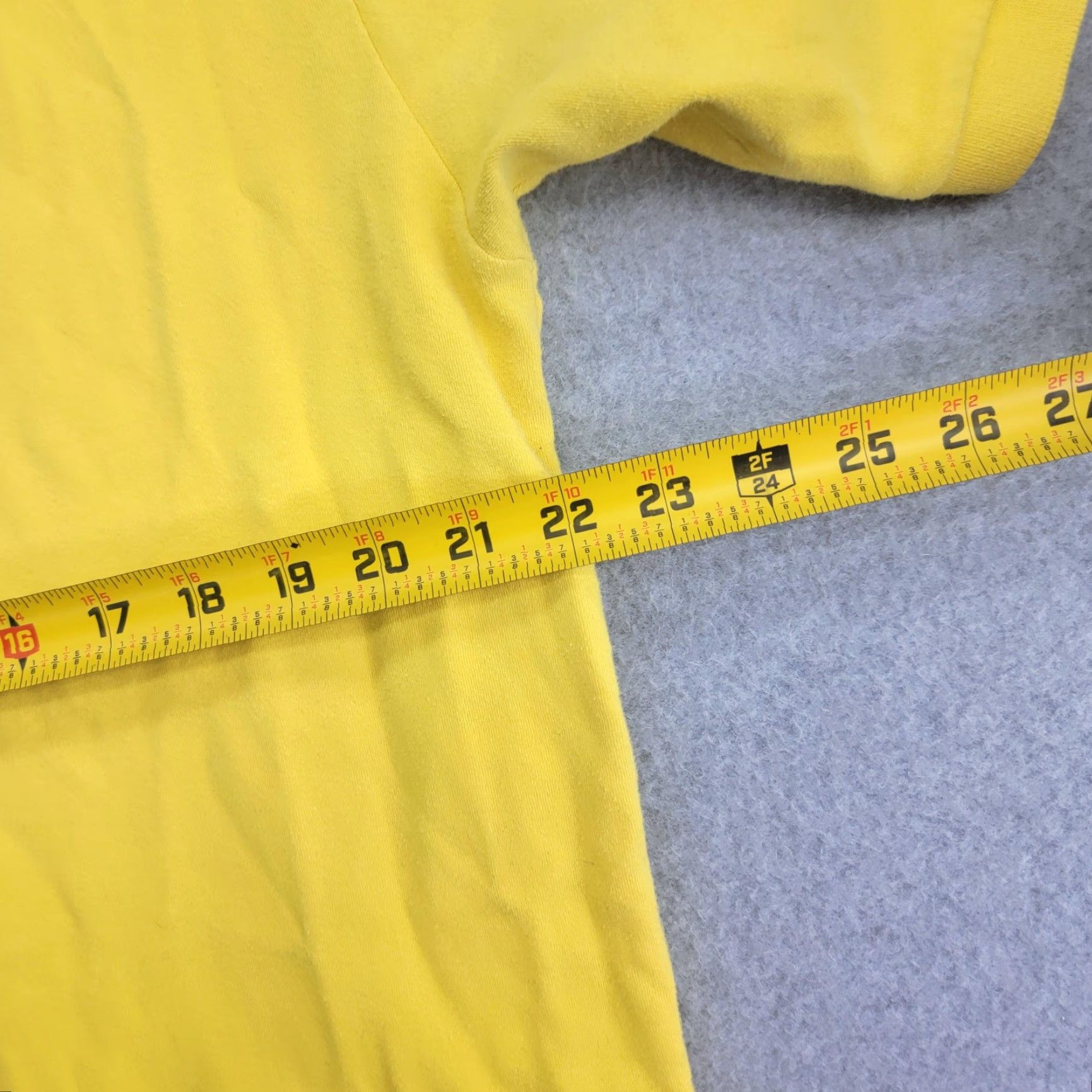 Polo Ralph Lauren VINTAGE Polo Golf Ralph Lauren Polo Shirt Mens XL Yellow Embroidered Crest 100% Cotton Size US XL / EU 56 / 4 - 7 Thumbnail