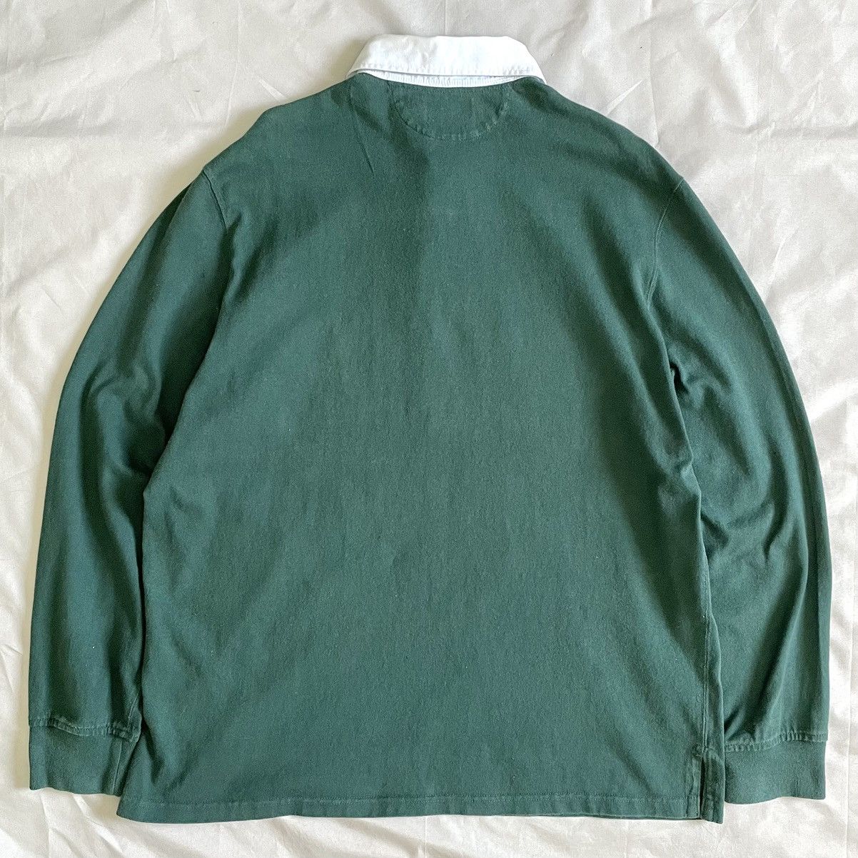 Polo Ralph Lauren Polo Ralph Lauren Rugby Shirt Green SizeXL Size US XL / EU 56 / 4 - 4 Thumbnail