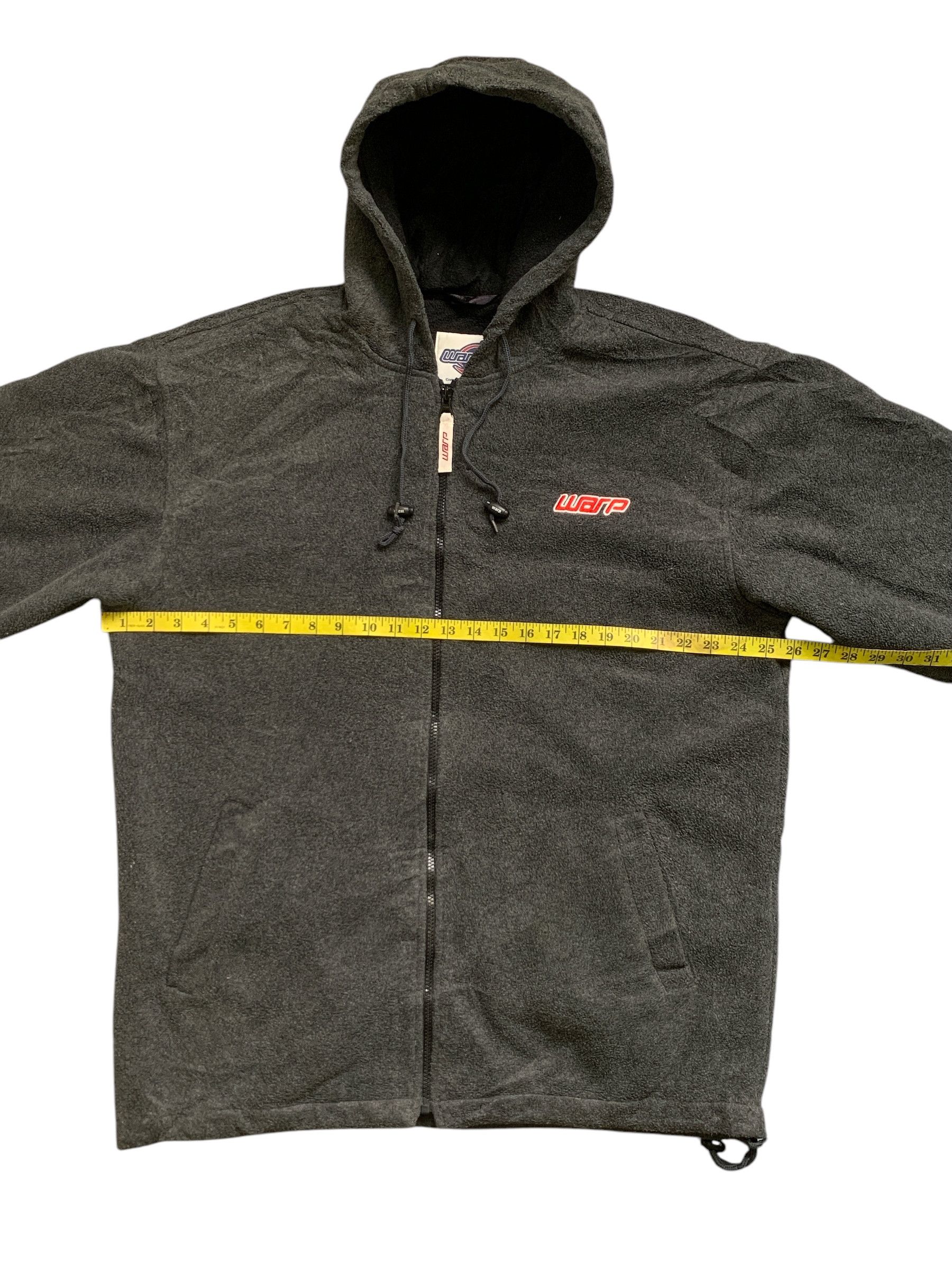 Japanese Brand Rare Design Vintage Warp Complete Streetwear Fleece Jackets Size US L / EU 52-54 / 3 - 10 Thumbnail