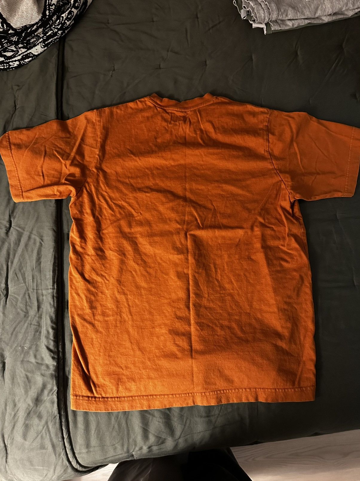 Supreme Supreme Orange Box Logo Tee Size Medium Streetwear Basic Size US M / EU 48-50 / 2 - 2 Thumbnail