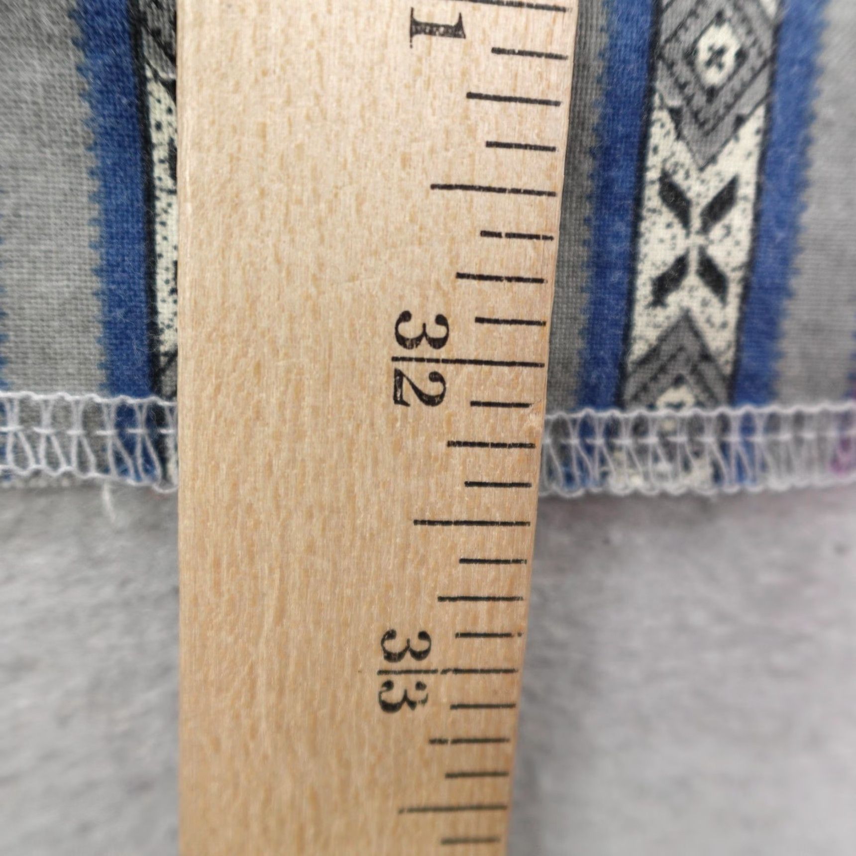 Wrangler VINTAGE Wrangler Shirt Mens XL Blue Gray Southwestern Aztec Western Band Collar Geometric 90s Cowboy Workwear Clothing Mens XL Blue Size US XL / EU 56 / 4 - 7 Thumbnail