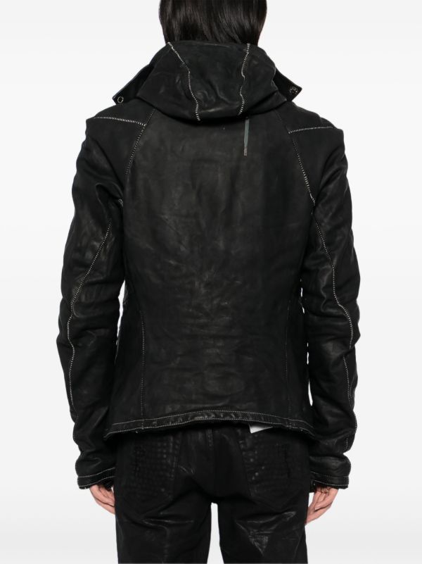 Boris Bidjan Saberi Boris Bidjan Saberi J2-F235 hooded horse skin jacket Size US S / EU 44-46 / 1 - 7 Thumbnail