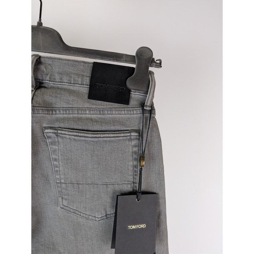 Tom Ford o1rshd1 Straight Denim Jeans in Grey Size US 29 - 12 Thumbnail