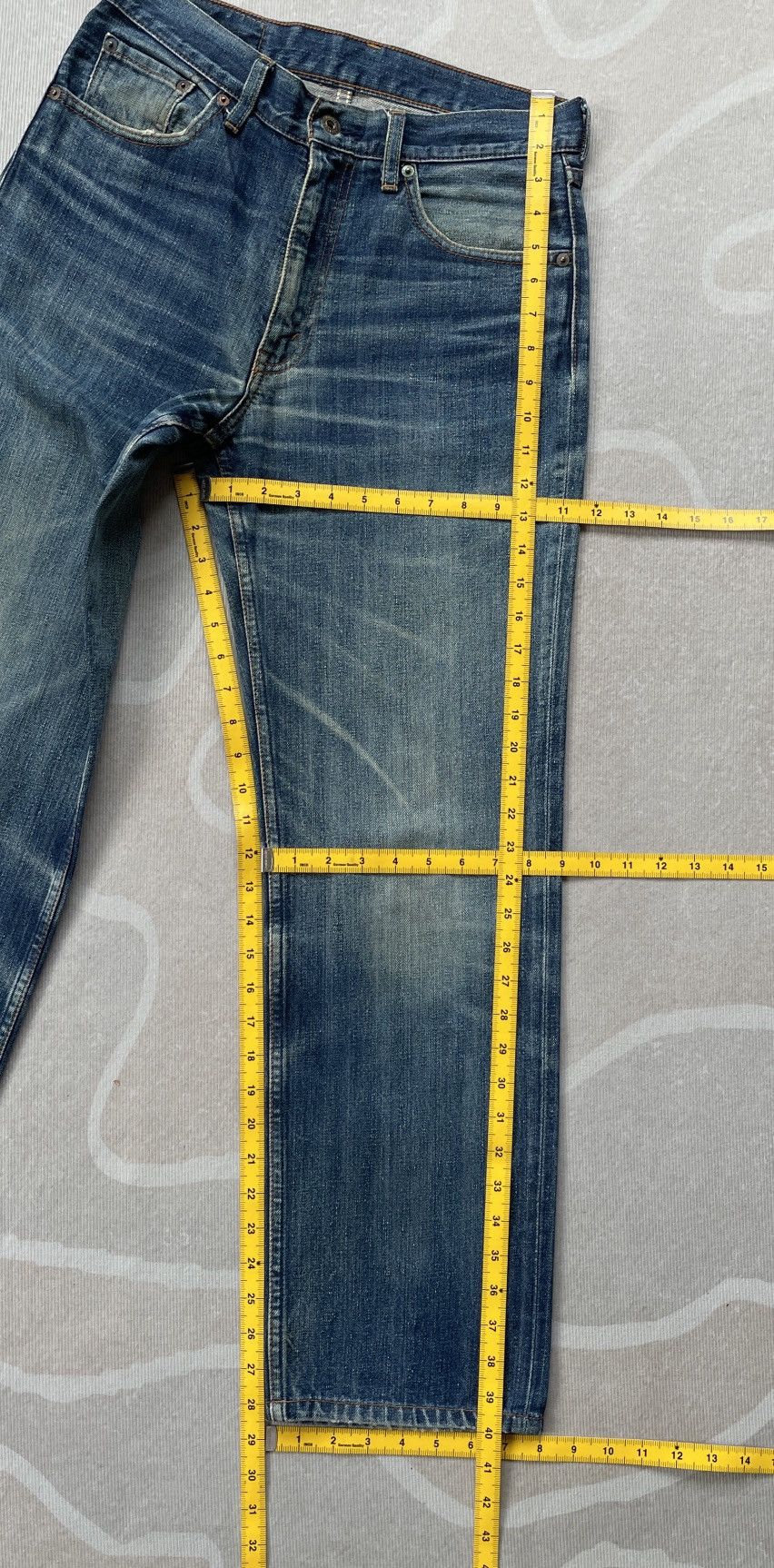 Le Grande Bleu (L.G.B.) × Levi's × Vintage Levis 502 Jeans (LG109) Size US 29 - 13 Thumbnail