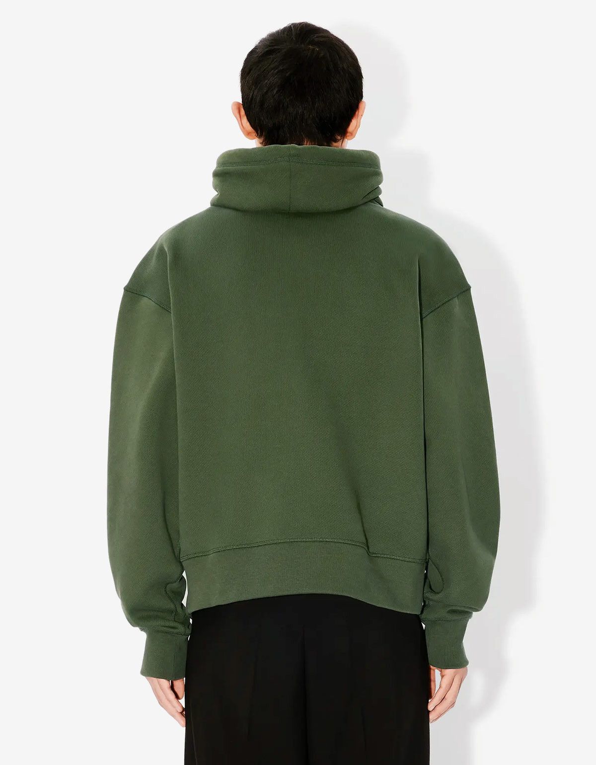 Kenzo Kenzo Green Kenzo Kube Embroidered Snood Sweatshirt Size US L / EU 52-54 / 3 - 6 Thumbnail
