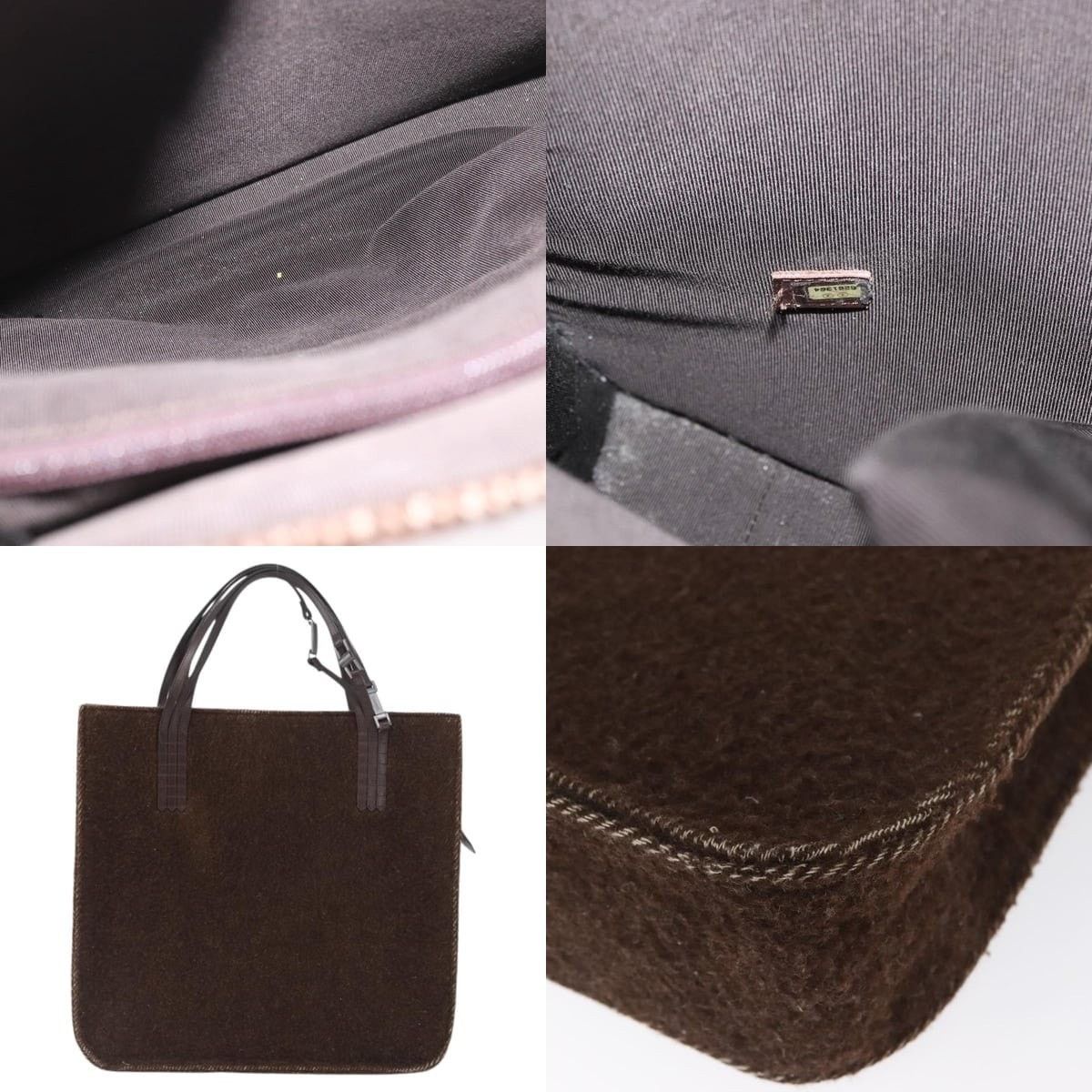 Chanel Chanel Mouton Brown CC Tote Bag Size ONE SIZE - 5 Thumbnail