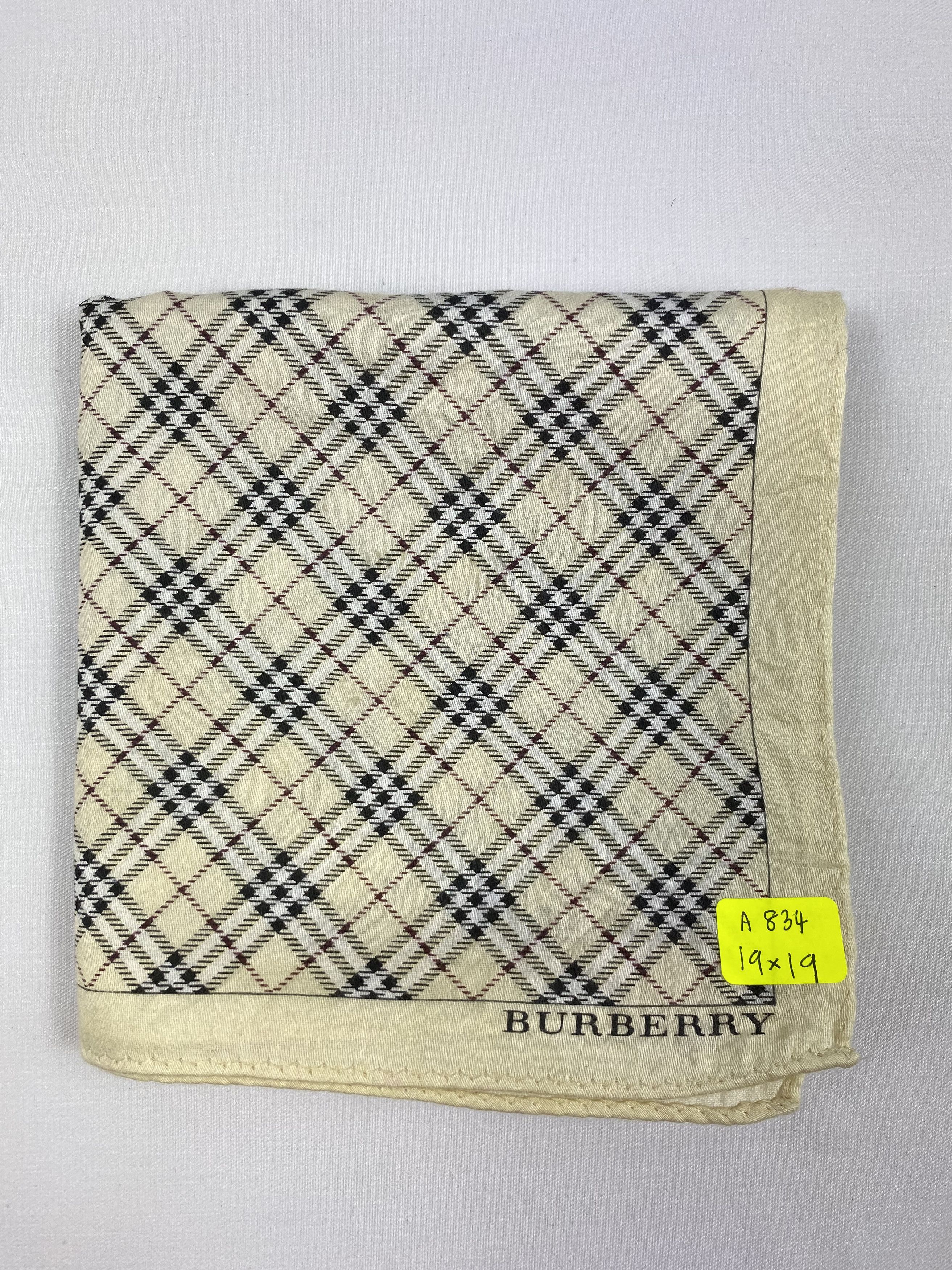 Burberry Burberry Handkerchief / Bandana / Neckerchief Size ONE SIZE - 6 Thumbnail