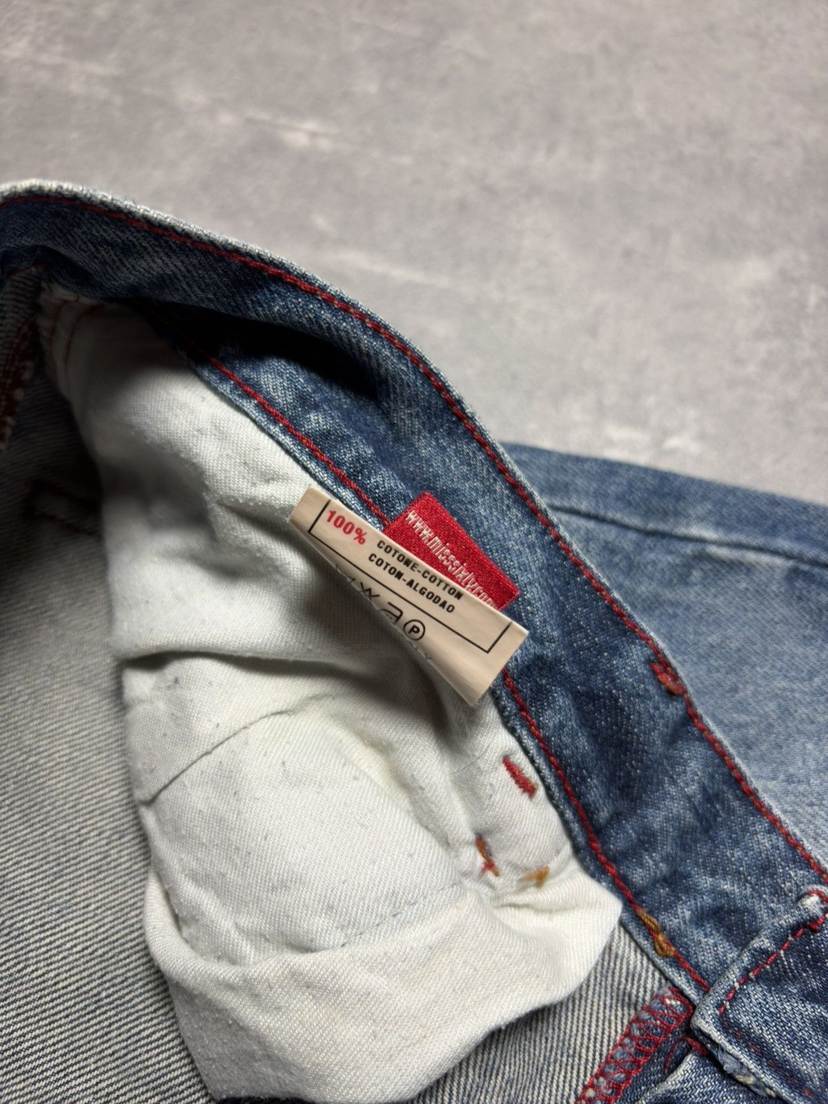 Miss Sixty Miss Sixty Flared Washed Flip Tommy Vintage Jeans 29 Bootcut Size 29" - 10 Thumbnail