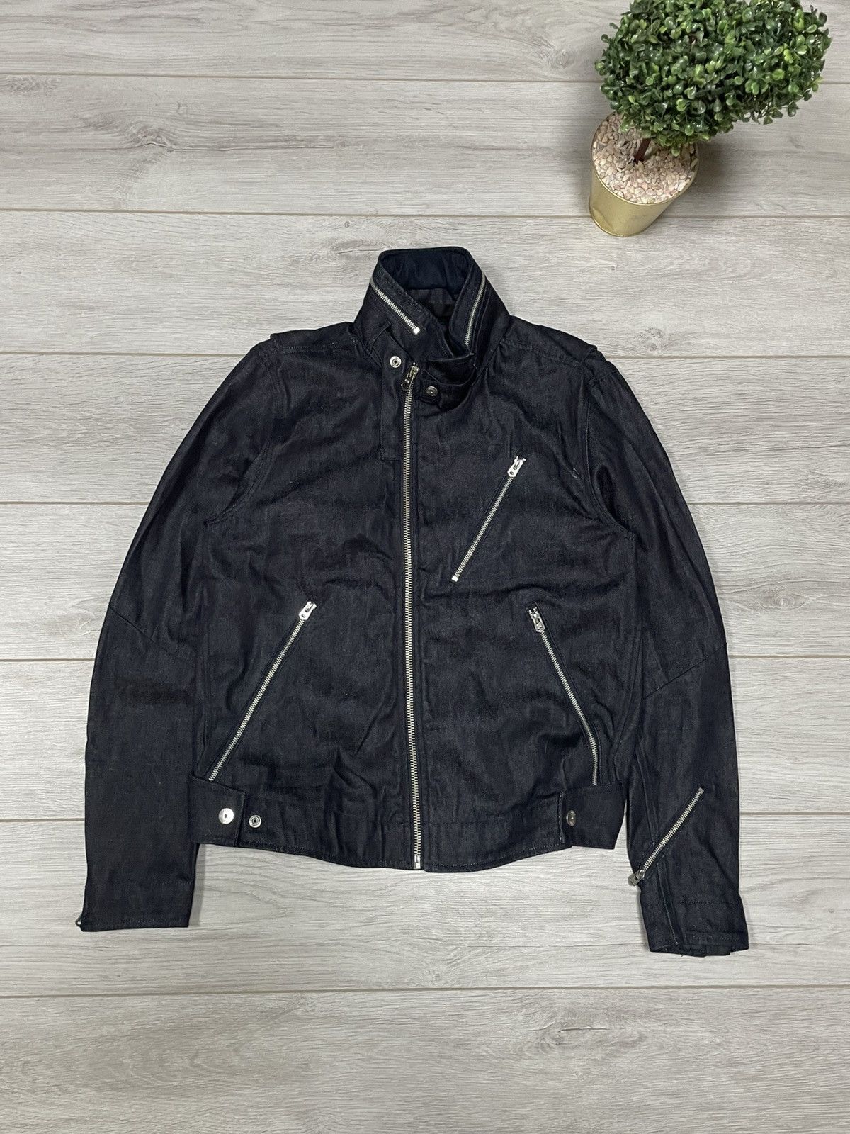 G-Star G star zippers heavy weight denim jacket Size US L / EU 52-54 / 3 - 2 Thumbnail