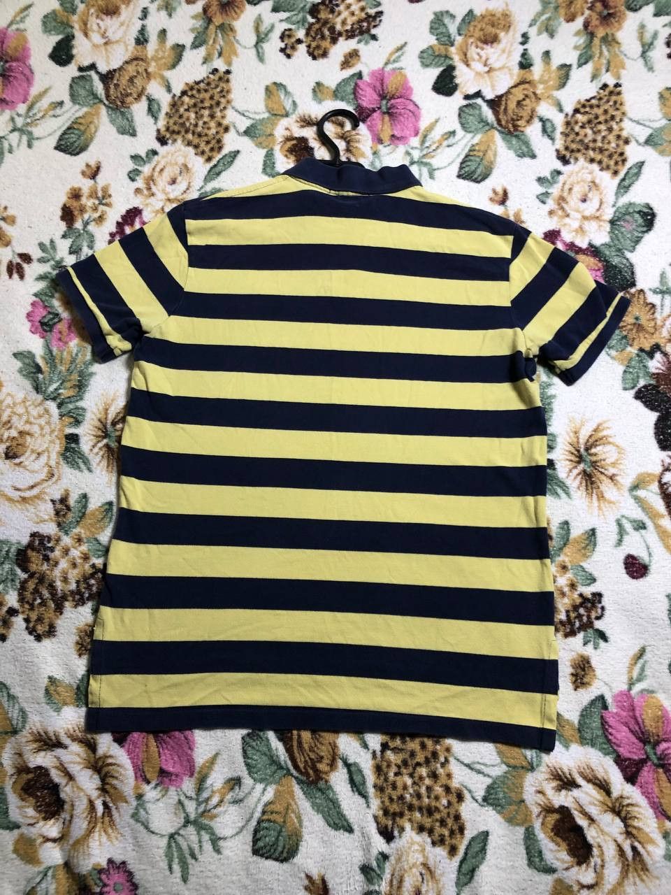 Polo Ralph Lauren Ralph Lauren Polo Shirt Yellow/Navy Striped Short sleeve Size US L / EU 52-54 / 3 - 15 Thumbnail