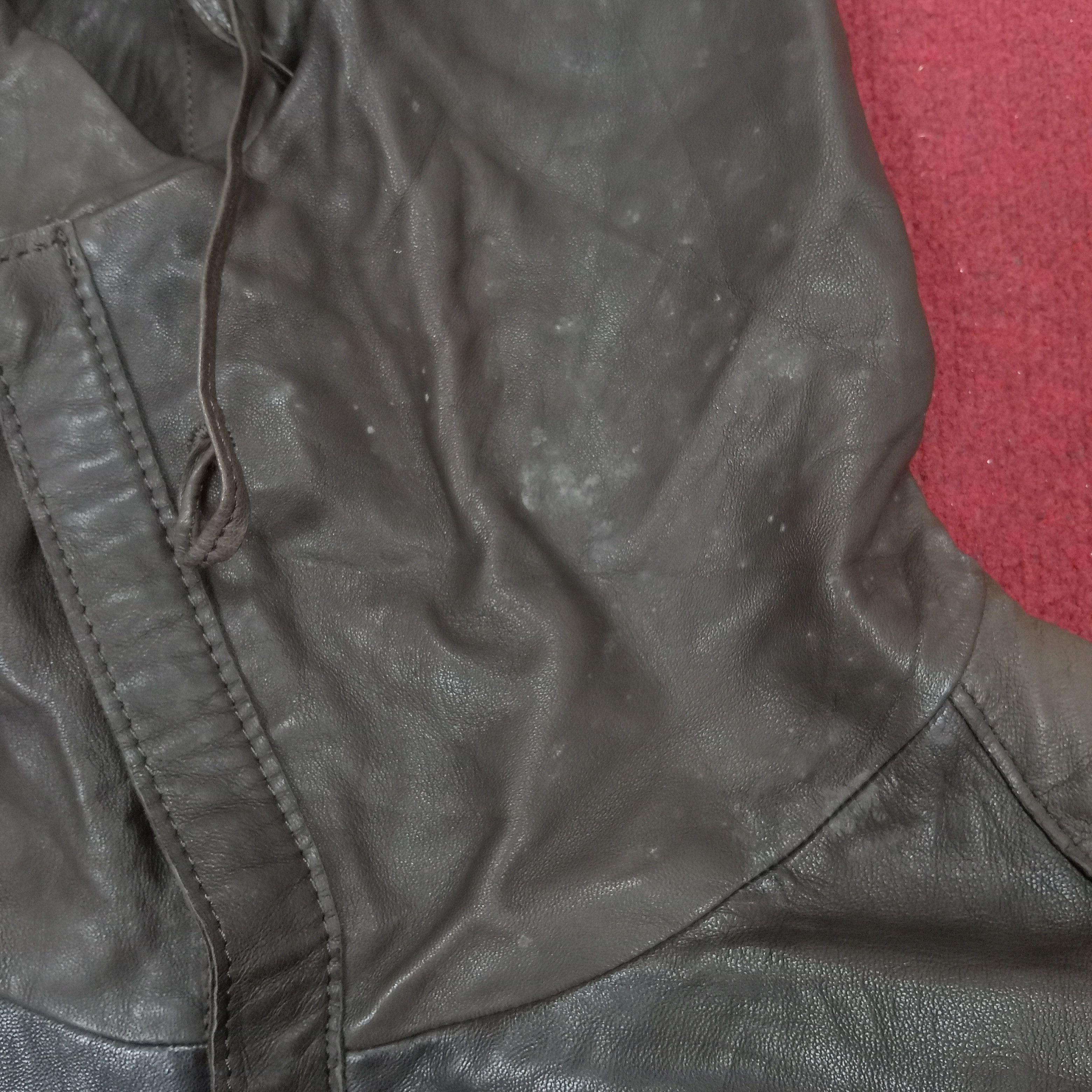 Ciaopanic × Vintage CiaoPanic Leather Jacket With Hoodies Winter Style Size S / US 4 / IT 40 - 12 Thumbnail