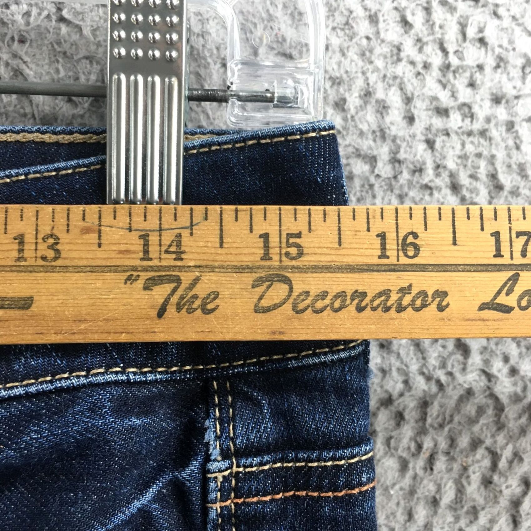 American Eagle Outfitters American Eagle Outfitters Straight Jeans Womens 4 Blue Denim Low Rise Zip Fly Size 27" / US 4 / IT 40 - 5 Thumbnail