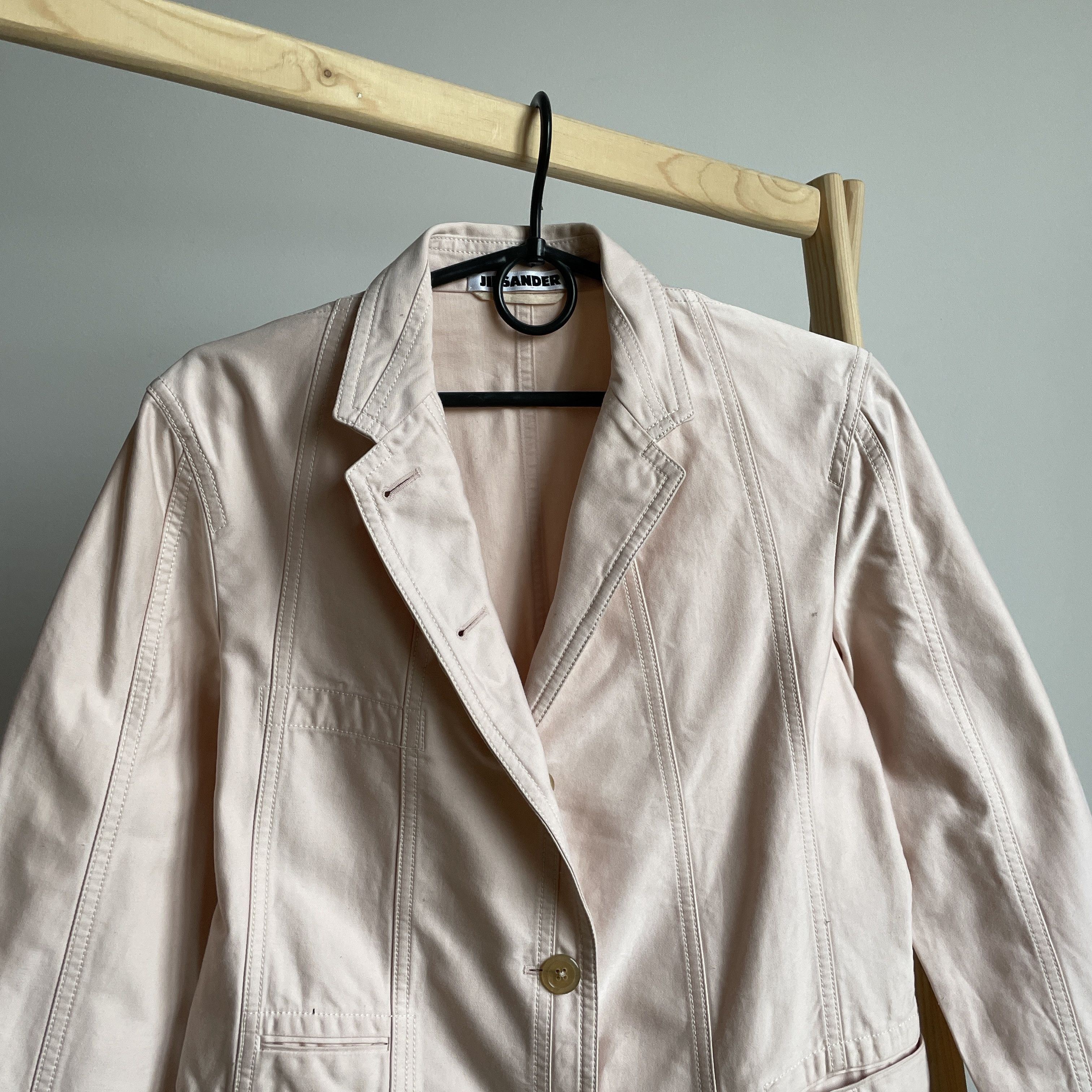 Jil Sander Jil Sander Womens Pink Blazer Size 38 Size XS / US 0-2 / IT 36-38 - 4 Thumbnail
