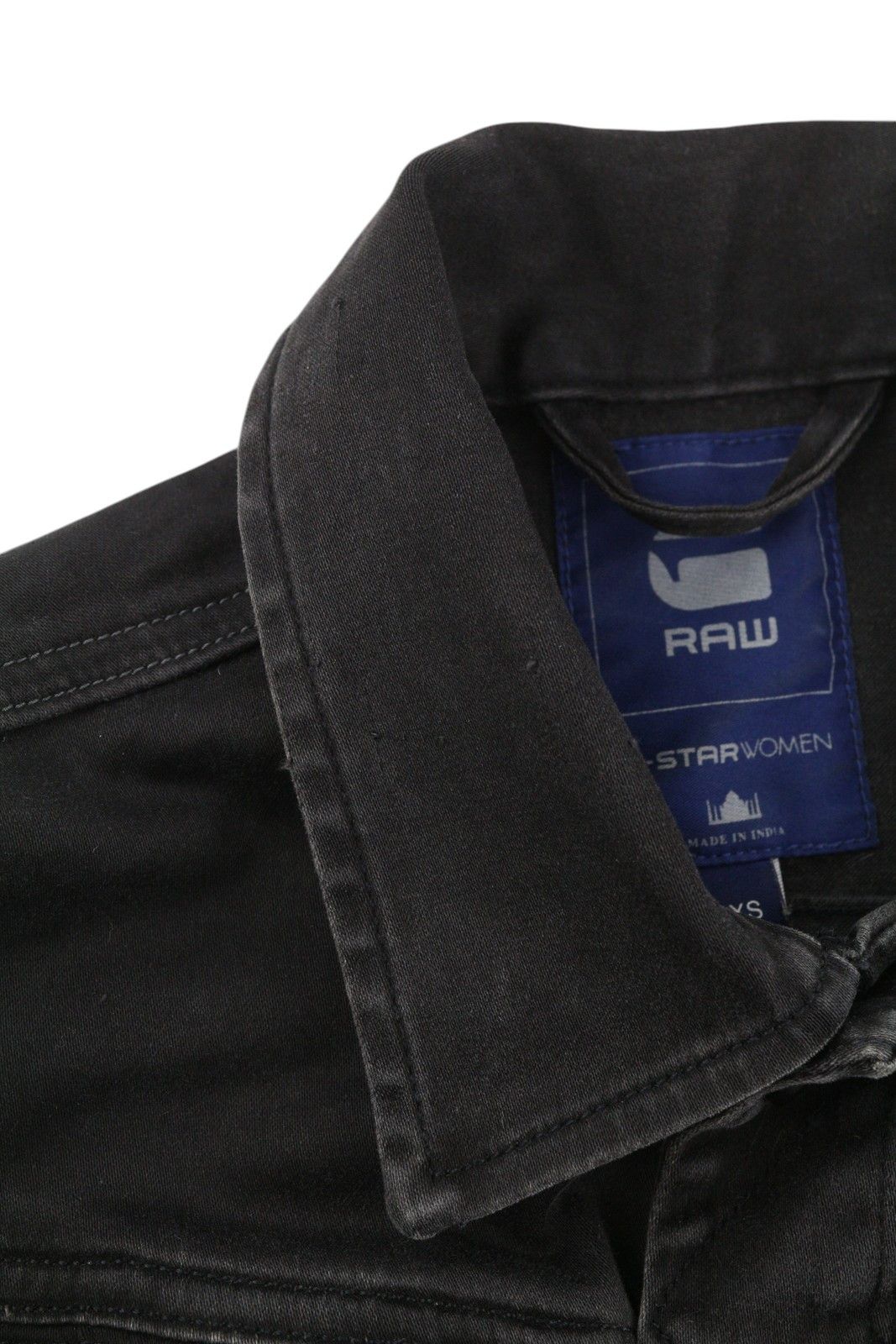 G-Star FENDER SLIM TAILOR JKT XS Black Denim Button-Up 86443 Size XS / US 0-2 / IT 36-38 - 6 Thumbnail