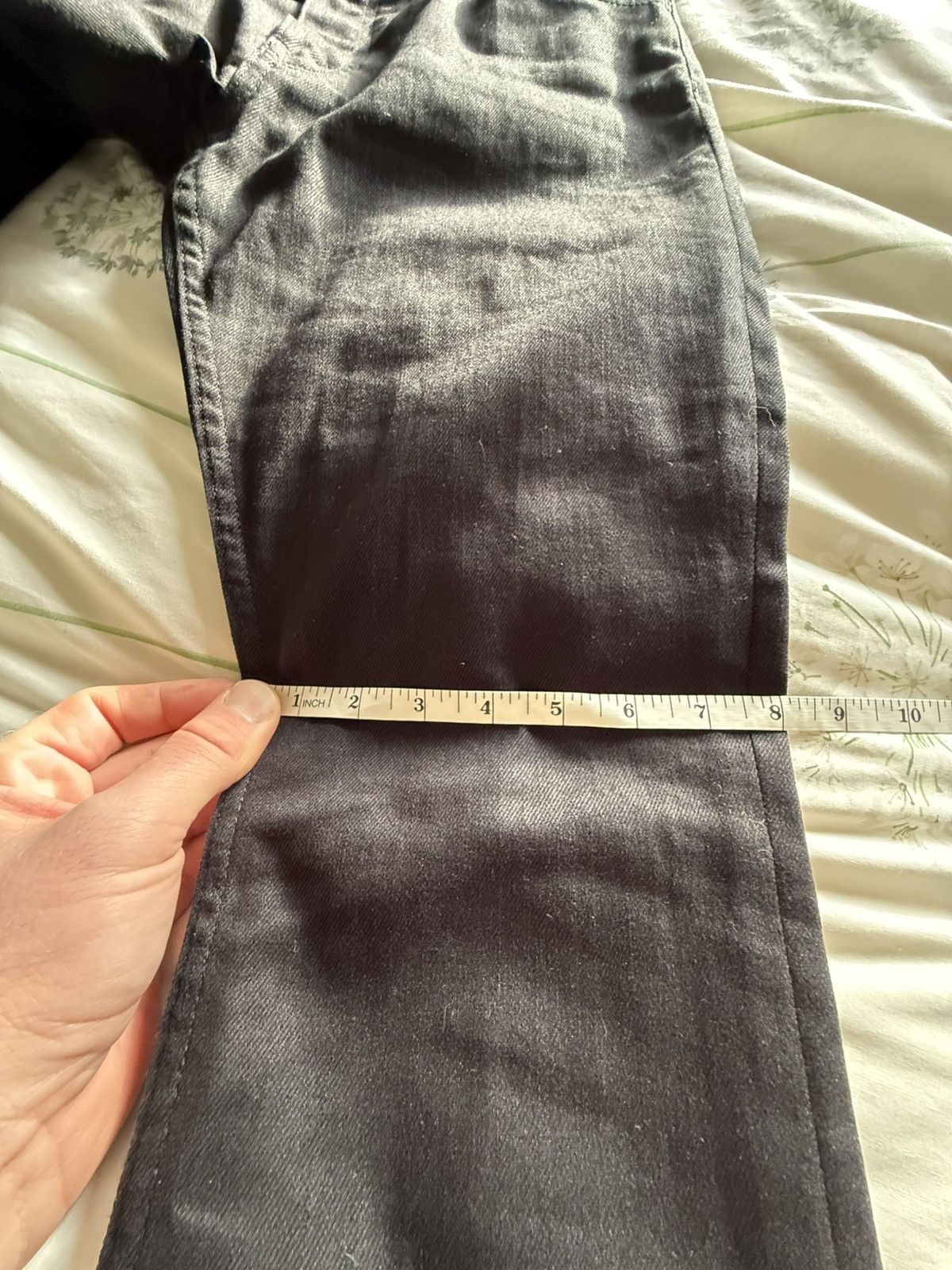 Celine Celine Neo pure black skinny jeans 32 Hedi Slimane grail Size US 32 / EU 48 - 8 Thumbnail