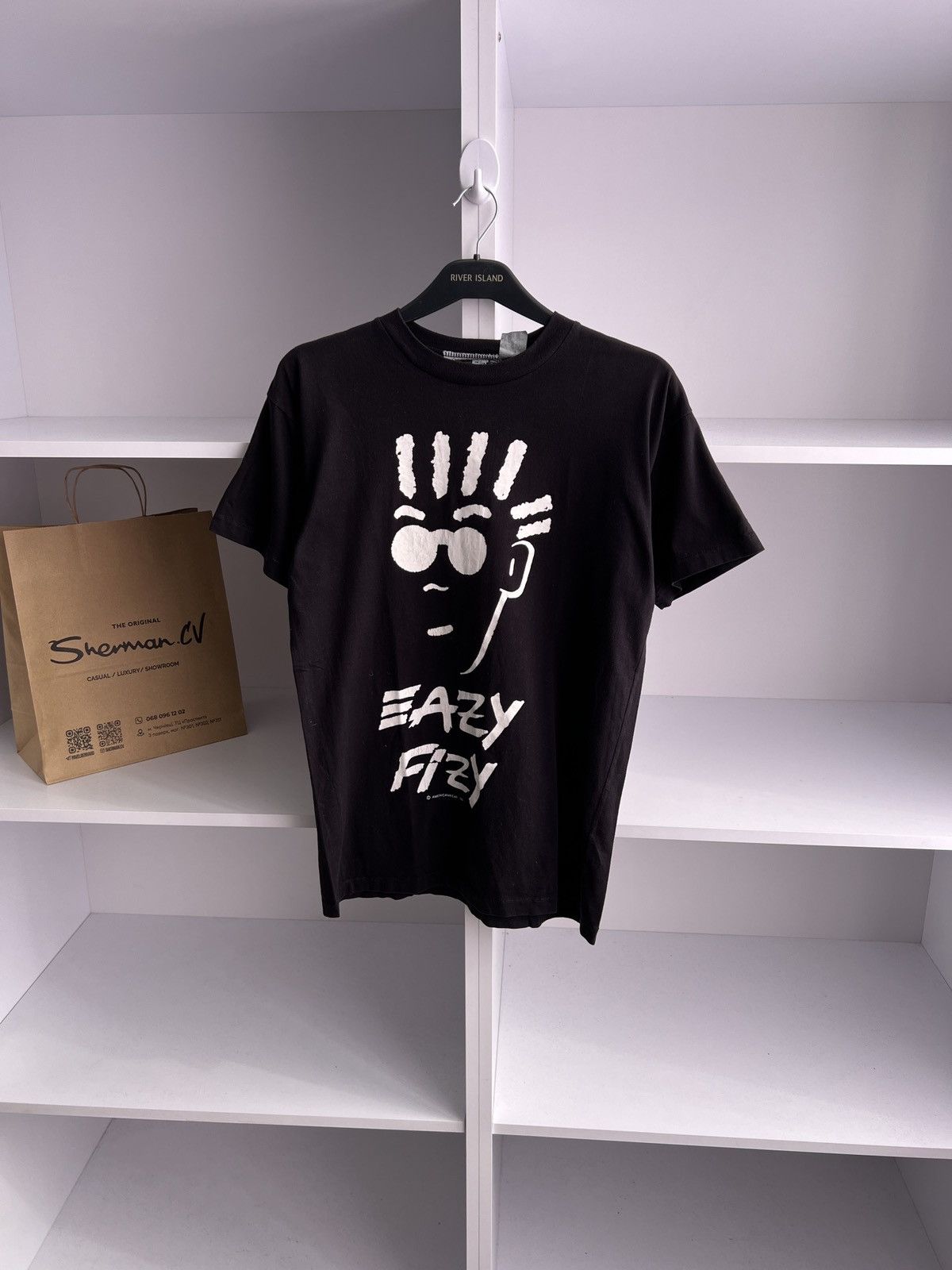 Band Tees × Japanese Brand × Vintage Vintage Eazy Fizy Tee Size US M / EU 48-50 / 2 - 3 Thumbnail
