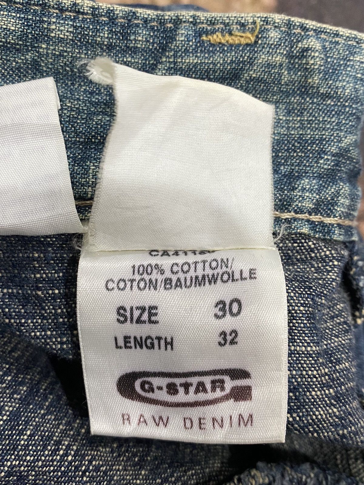 G-Star G.Star Raw Disressed Loose Jeans W34” Size US 34 / EU 50 - 14 Thumbnail