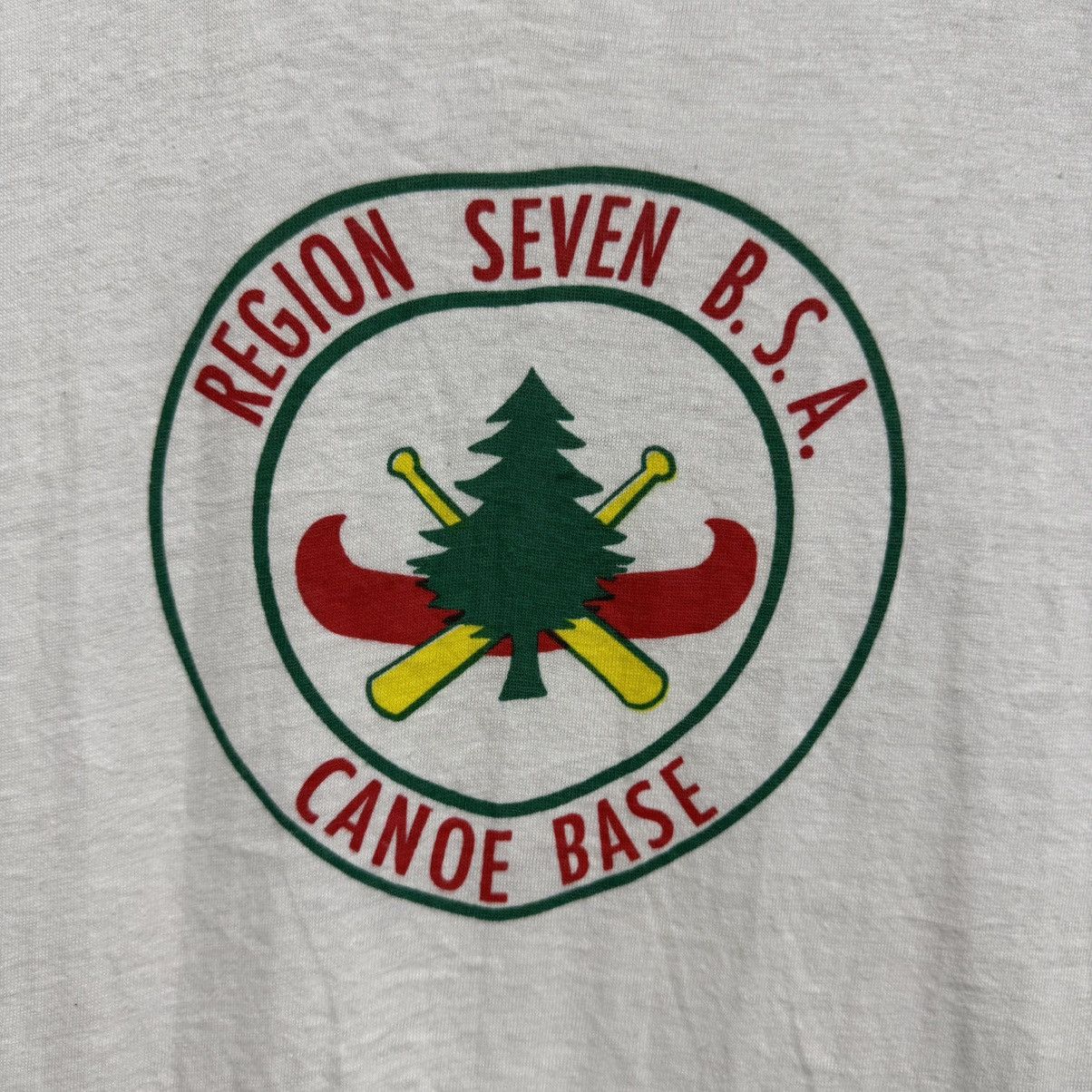 Other Vintage 50s 60s Boy Scouts Of America Canoe Base T-Shirt Size US XS / EU 42 / 0 - 3 Thumbnail