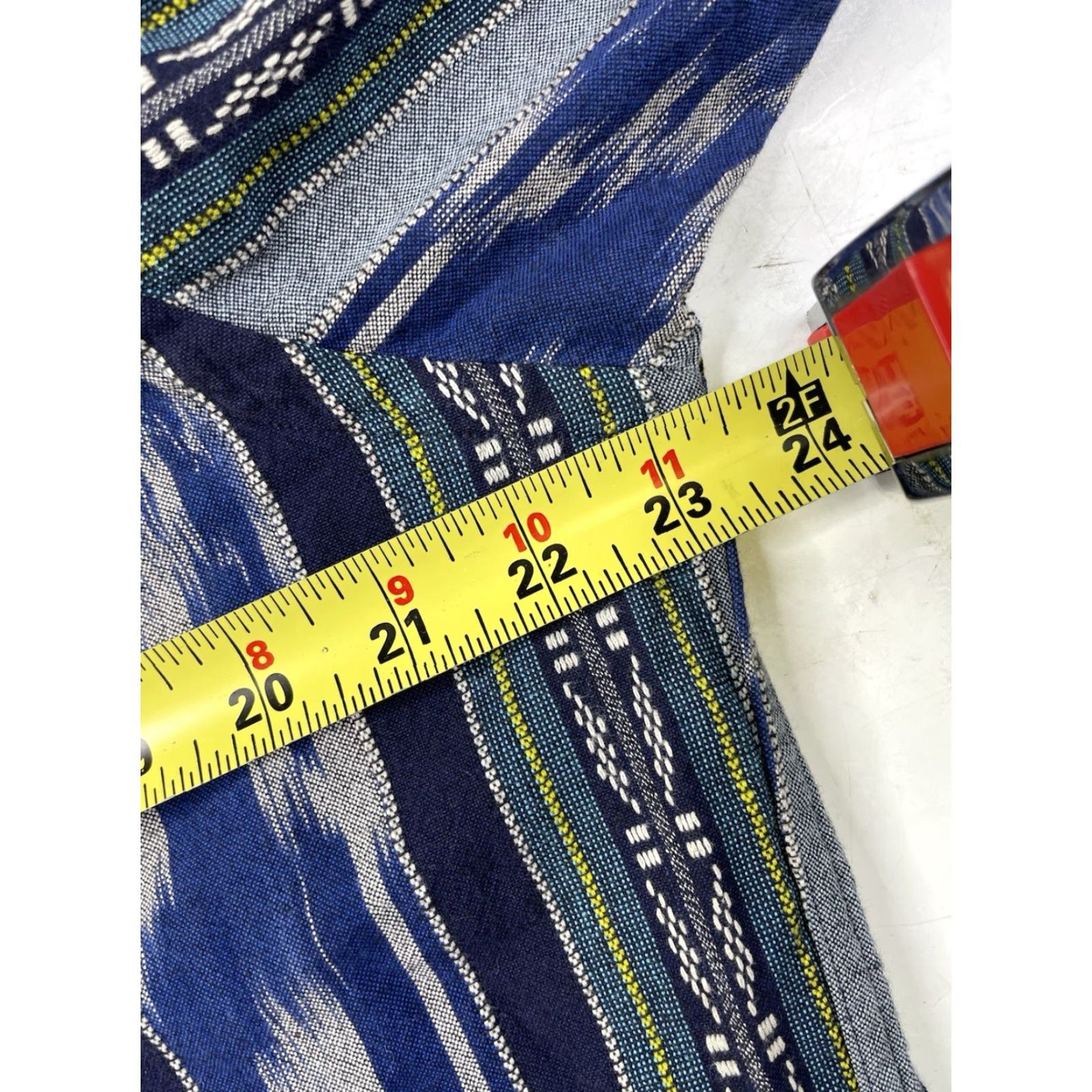 Polo Ralph Lauren VINTAGE Polo Ralph Lauren Men’s Shirt Large Blue Western Navajo Aztec Pearl Snap Pocket Shirt Size US L / EU 52-54 / 3 - 8 Thumbnail