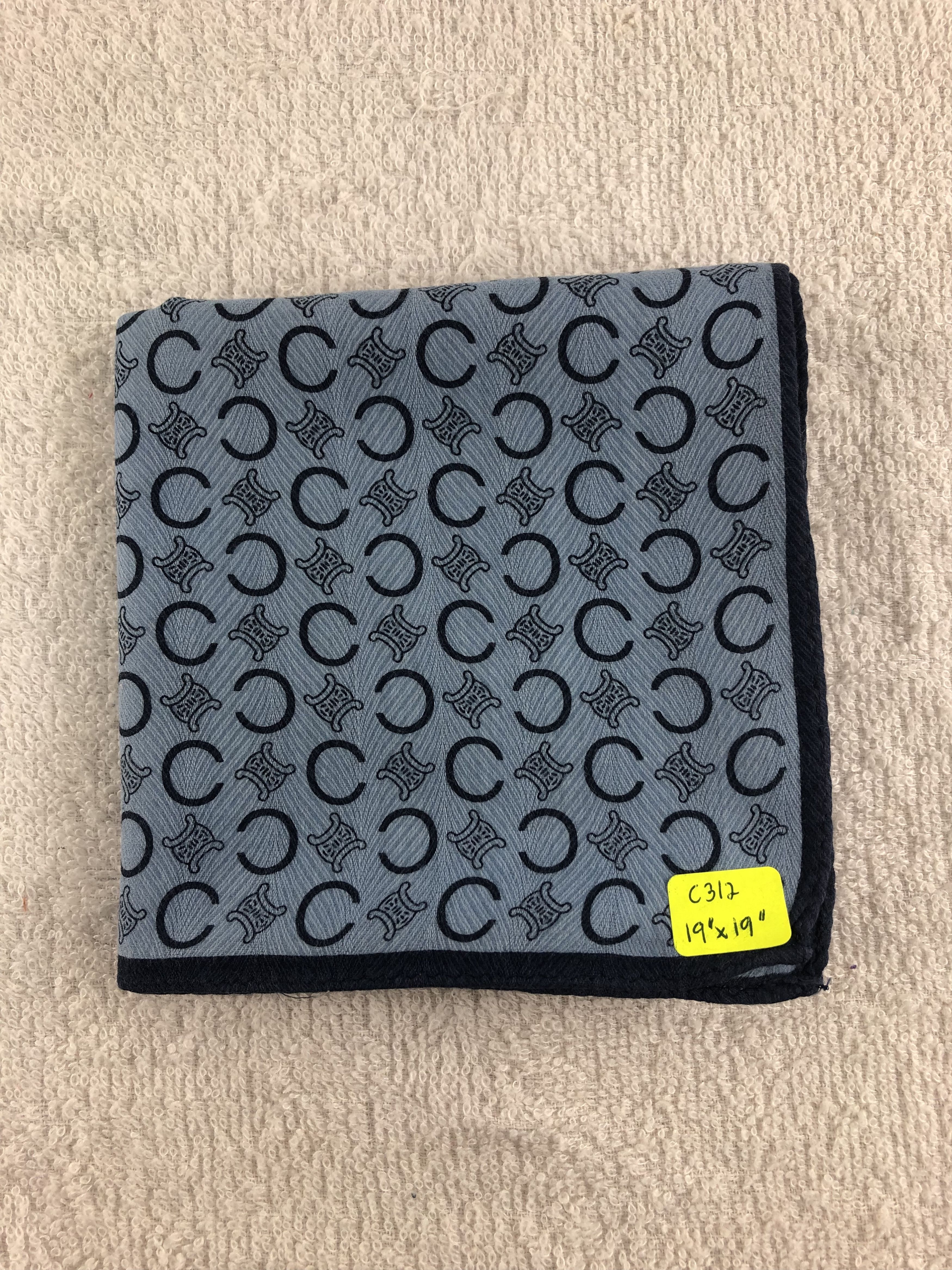 Celine Celine Handkerchief / Bandana / Neckerchief C312 Size ONE SIZE - 6 Thumbnail