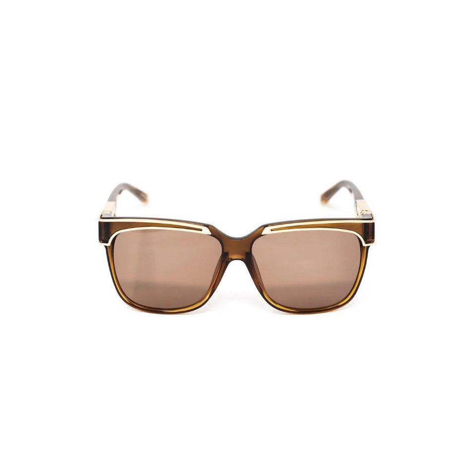 Yohji Yamamoto Yohji Yamamoto Sunglasses Rectangular Brown and Bronze Size ONE SIZE - 1 Thumbnail
