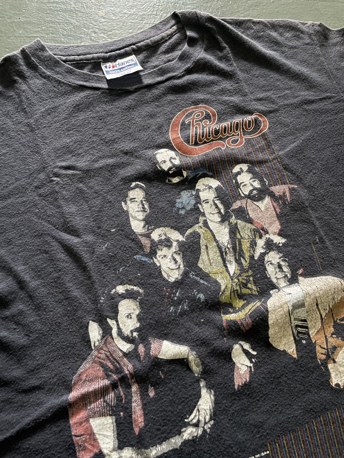 Band Tees × Vintage Vintage 80s “Chicago” Pop Rock Band Tees Size US L / EU 52-54 / 3 - 2 Thumbnail
