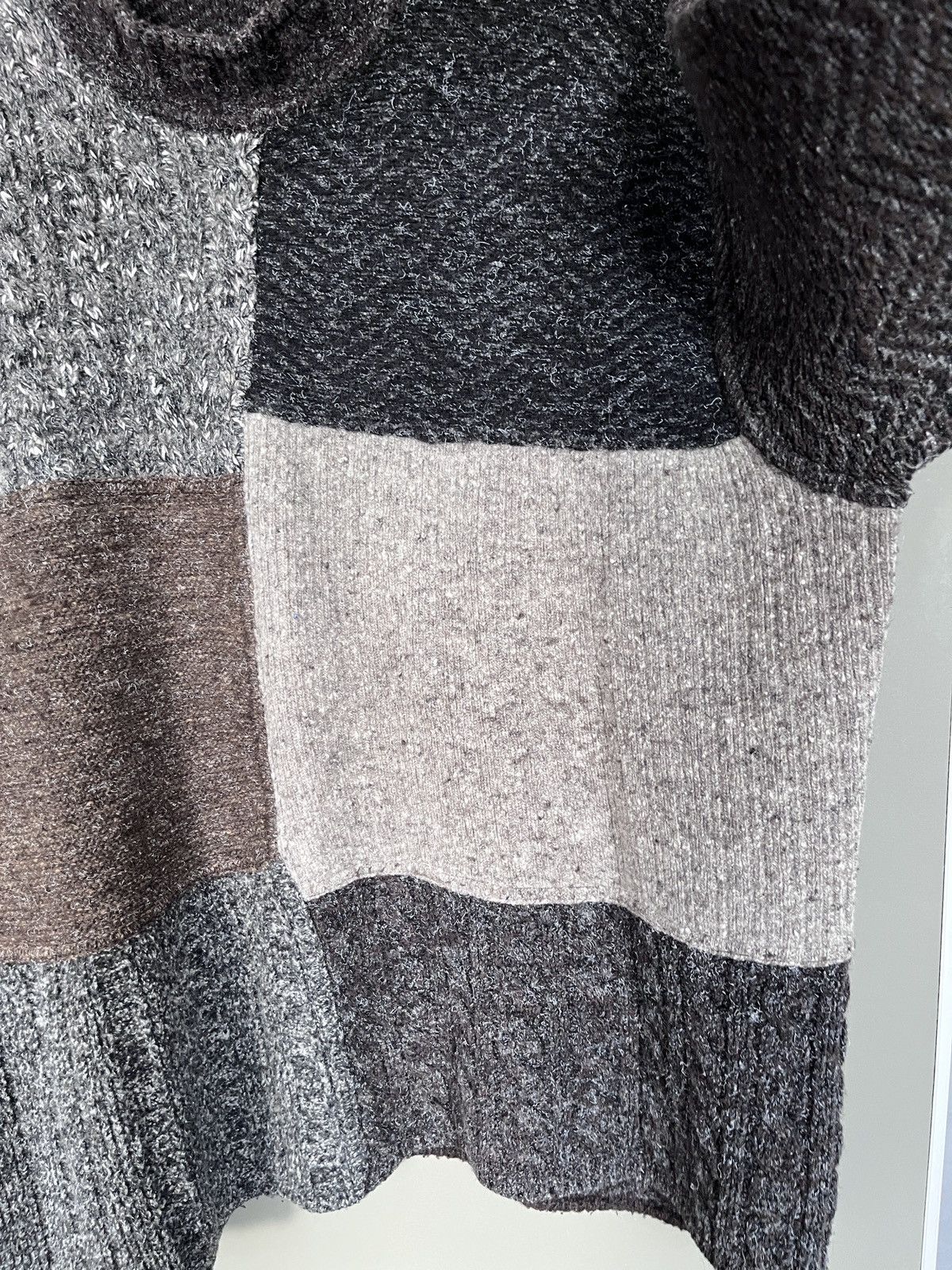 Bally Bally Patchwork Wool Chunky Hobo Sweater Size US L / EU 52-54 / 3 - 9 Thumbnail