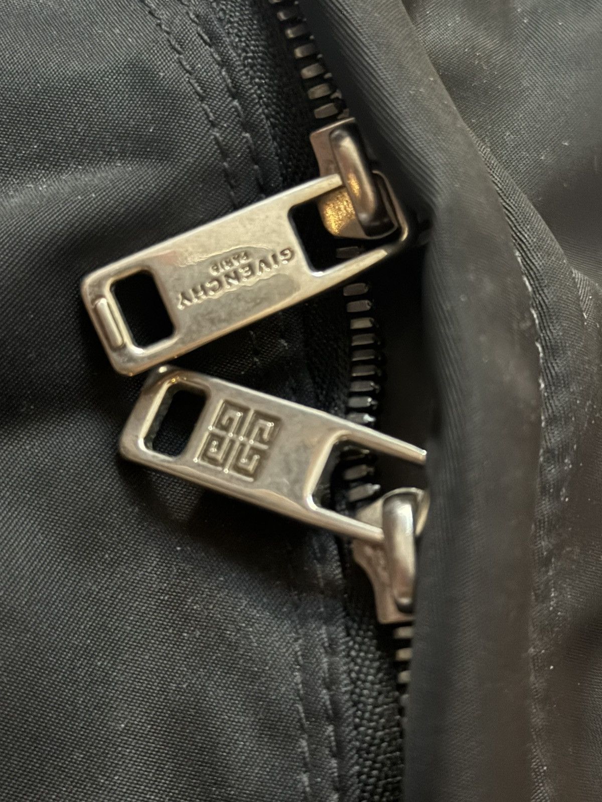 Givenchy Givenchy Paris Nylon Logo Black Backpack Size ONE SIZE - 6 Thumbnail