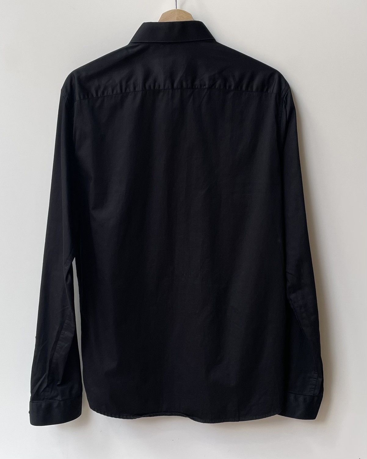 Emmanuelle Khanh Vintage Emmanuelle Khanh Black Cotton Shirt Size L / US 10 / IT 46 - 5 Thumbnail