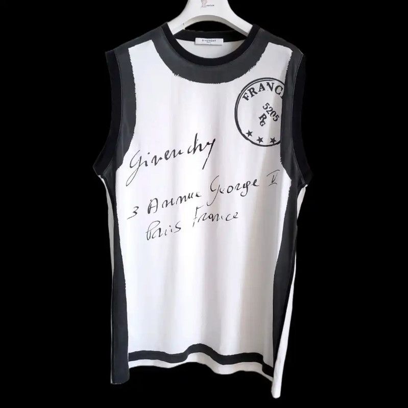 Givenchy Givenchy Summer Black Gray Logo T-Shirt 0089 Size M / US 6-8 / IT 42-44 - 1 Thumbnail