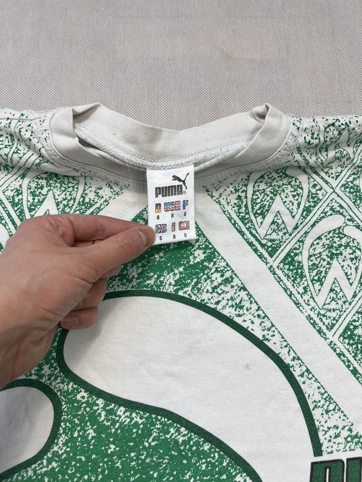Puma × Vintage Tshirt Puma Werder Bremen 1995/1997 Football Vintage Size US S / EU 44-46 / 1 - 4 Thumbnail