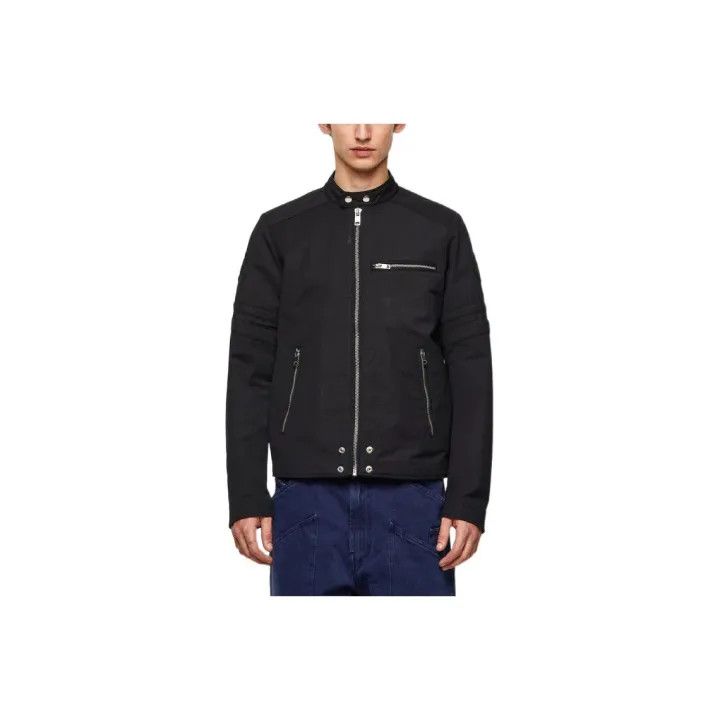 Diesel Diesel Black Long Sleeve Jacket for Men 0079 Size US XXL / EU 58 / 5 - 1 Thumbnail