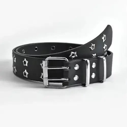Other Star Eye Rivet Belt Black Size ONE SIZE - 1 Thumbnail