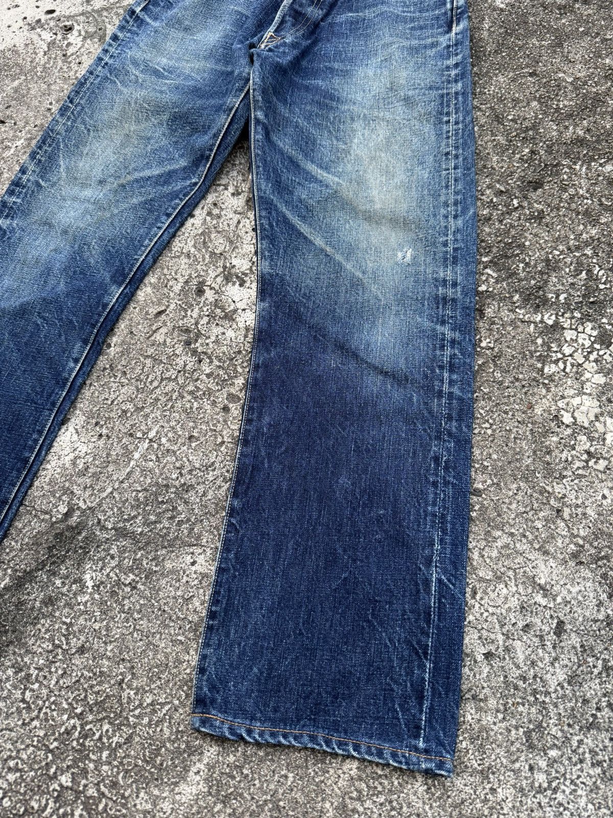 Denime Denime Made In Japan Redline Selvedge Clawmark Denim Jeans Size US 27 - 4 Thumbnail